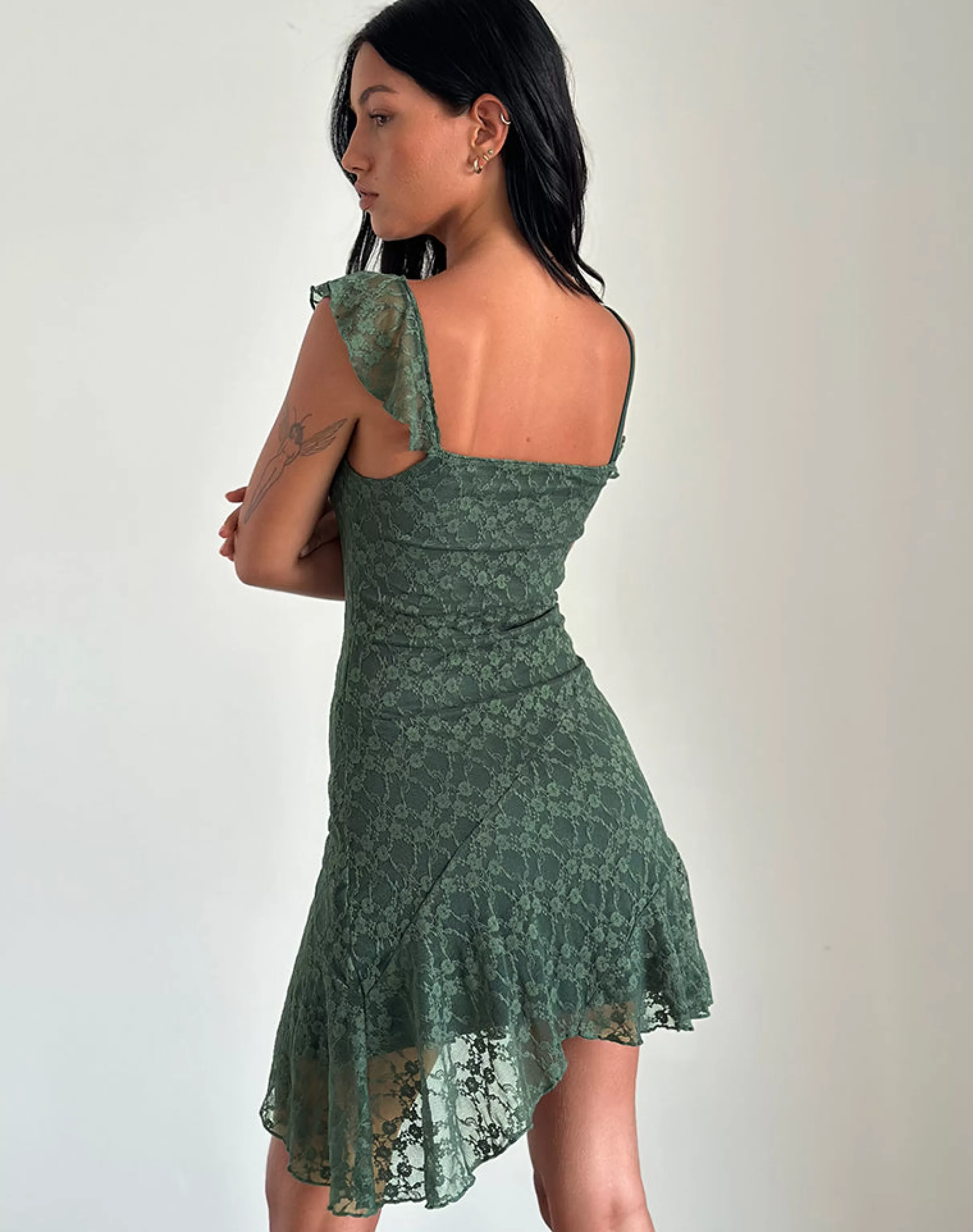 Store Jati Mini Dress In NEVERMORE | PARTY DRESSES