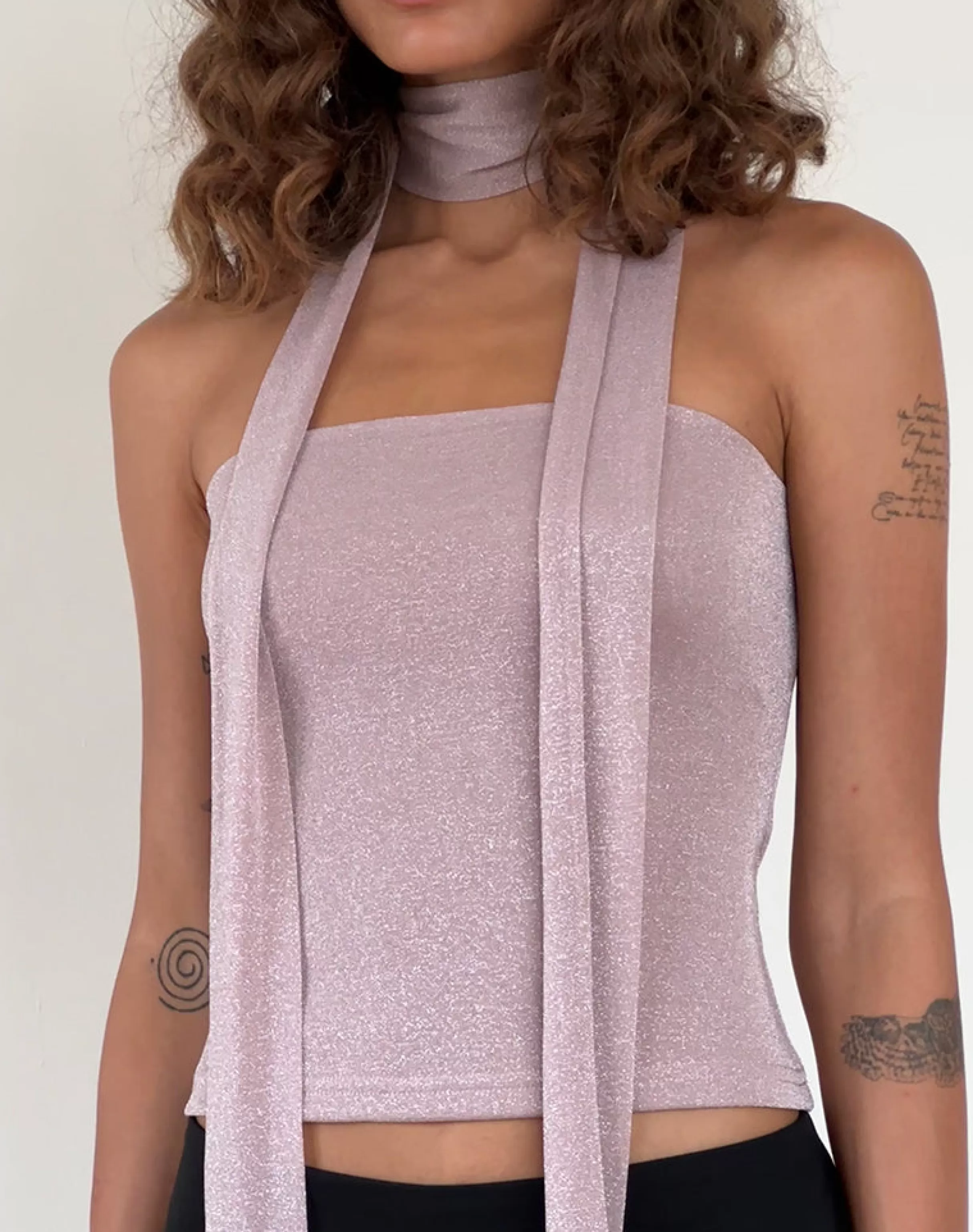 Cheap Jeldia Bandeau Top And Scarf Set In BANDEAU TOPS