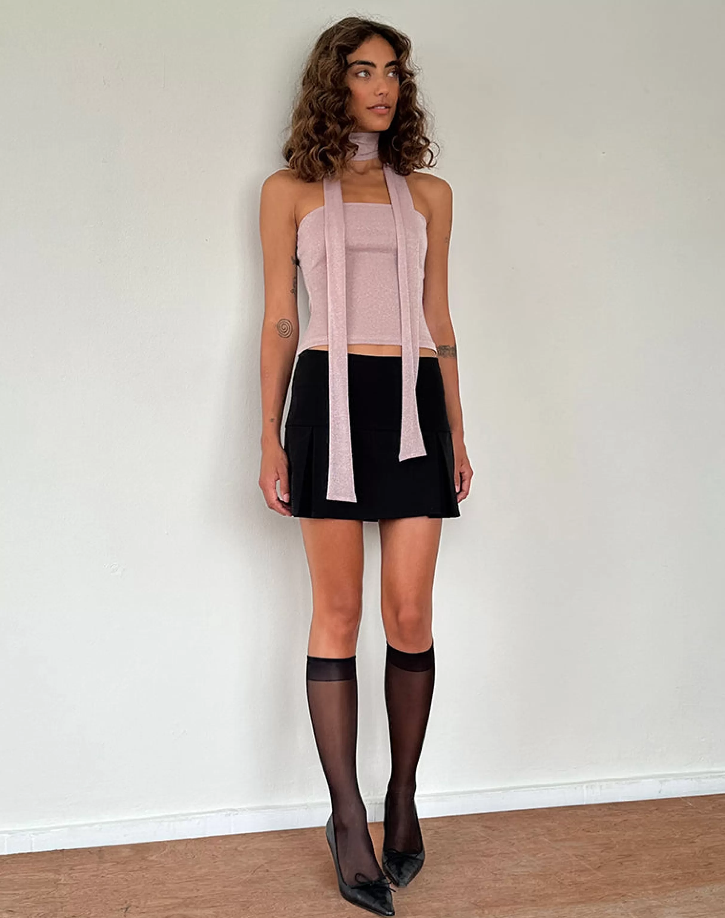 Cheap Jeldia Bandeau Top And Scarf Set In BANDEAU TOPS
