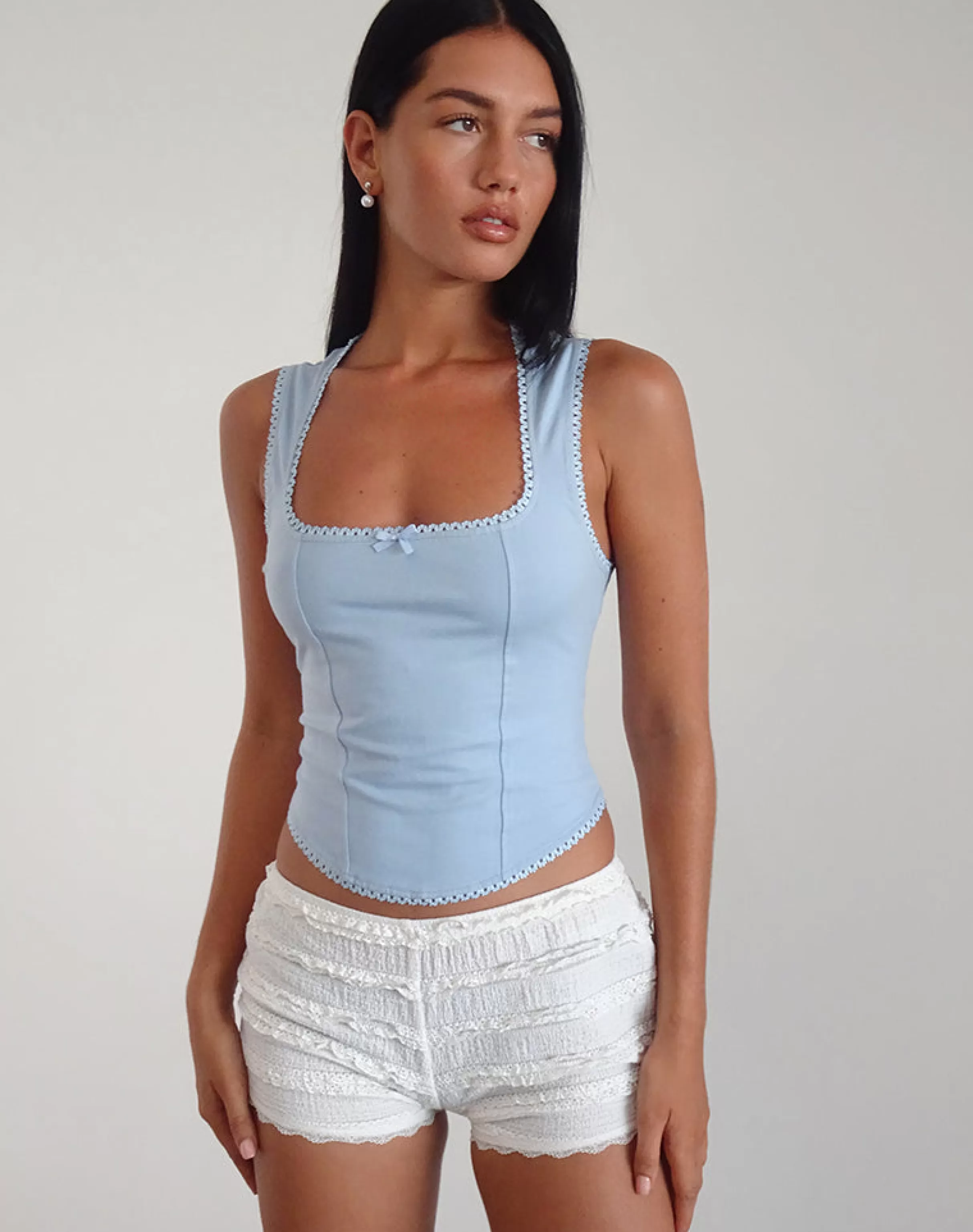 Store Jinisa Corset Top In BASIC TOPS | GOING OUT TOPS