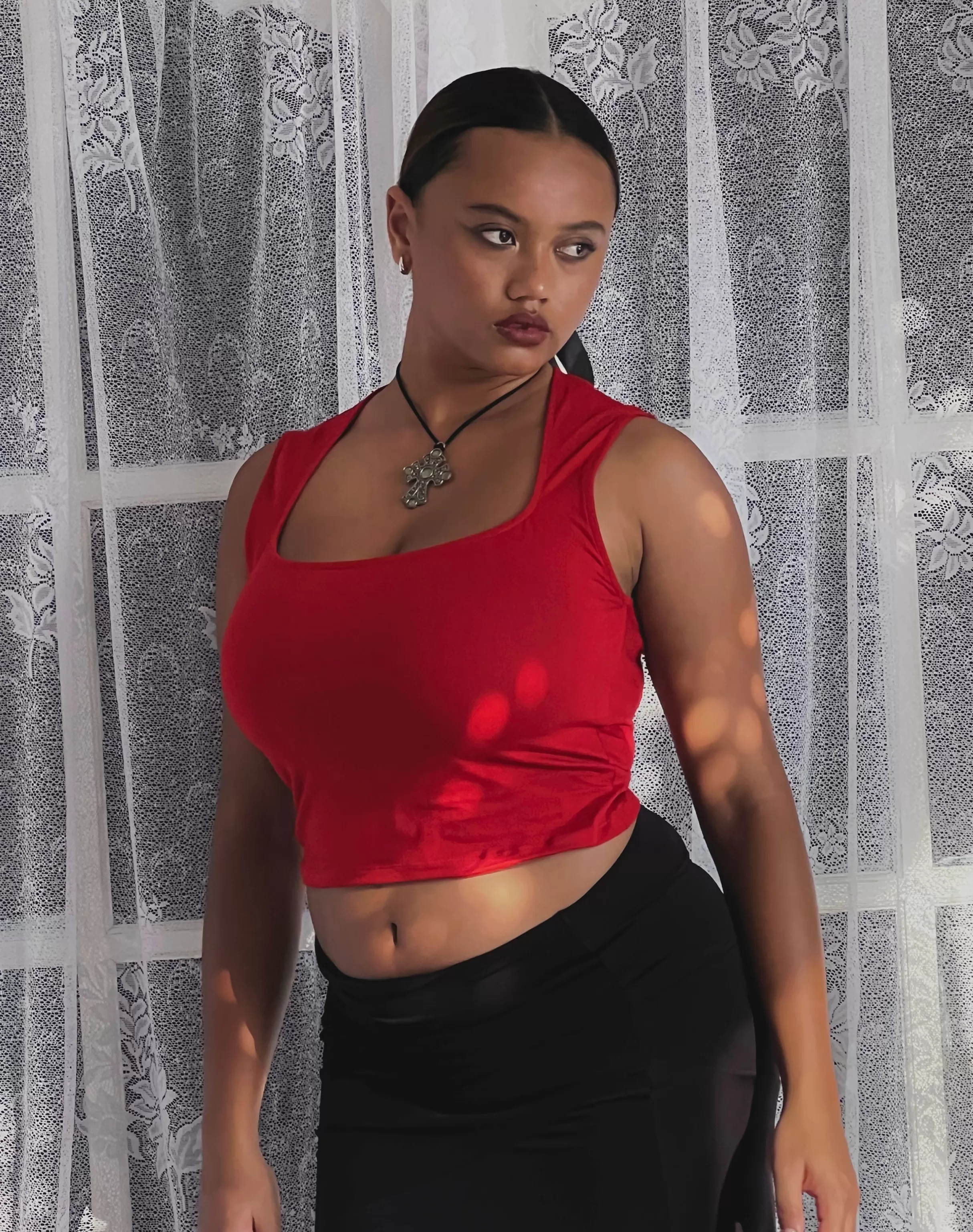 Online Jinsu Crop Top In BASICS | GOING OUT TOPS