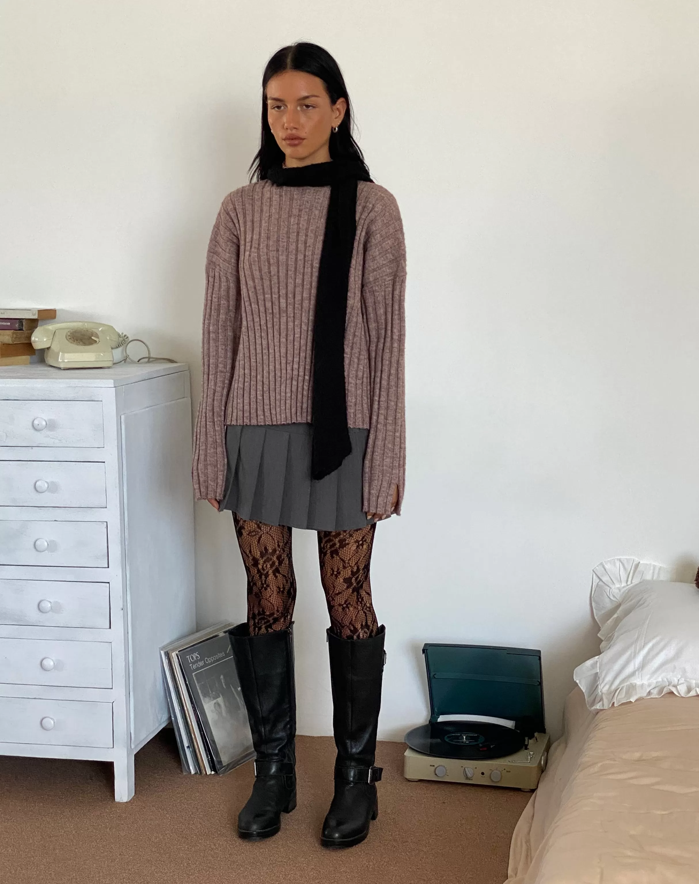 Hot Judah Oversized Chunky Rib Knit Jumper In SALE KNITWEAR | JUMPERS