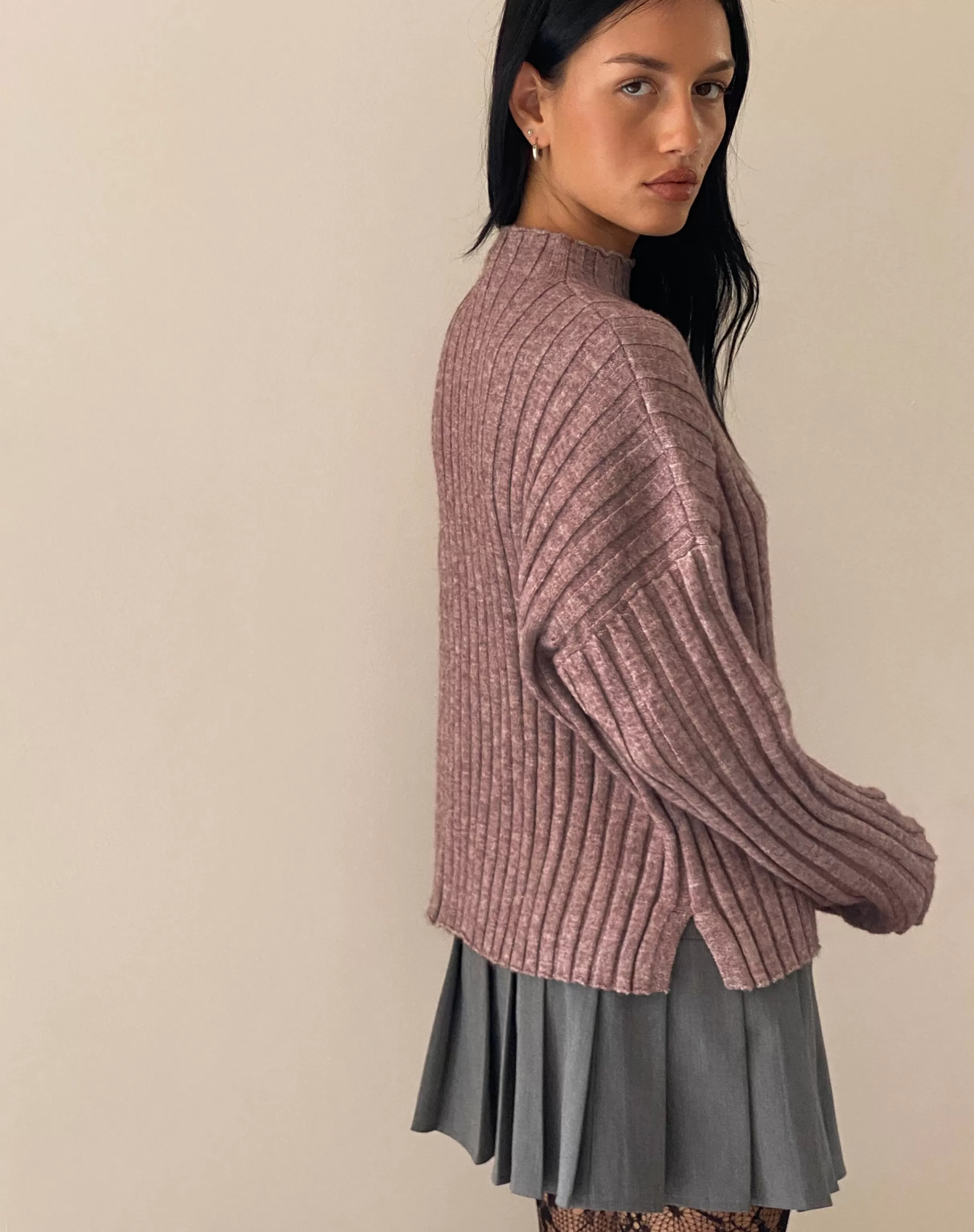 Hot Judah Oversized Chunky Rib Knit Jumper In SALE KNITWEAR | JUMPERS