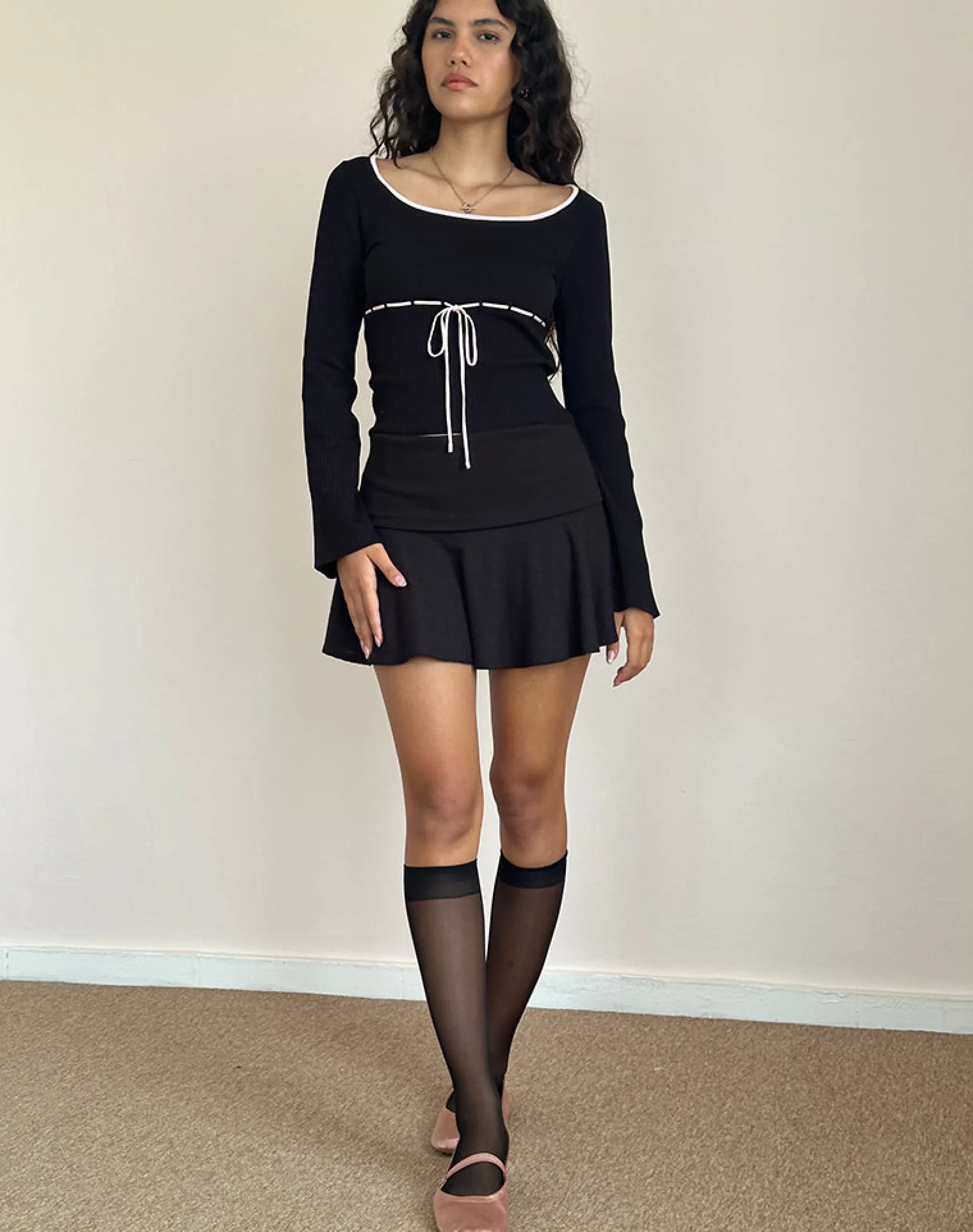 New Juhye Knitted Top In BASICS | BASIC TOPS