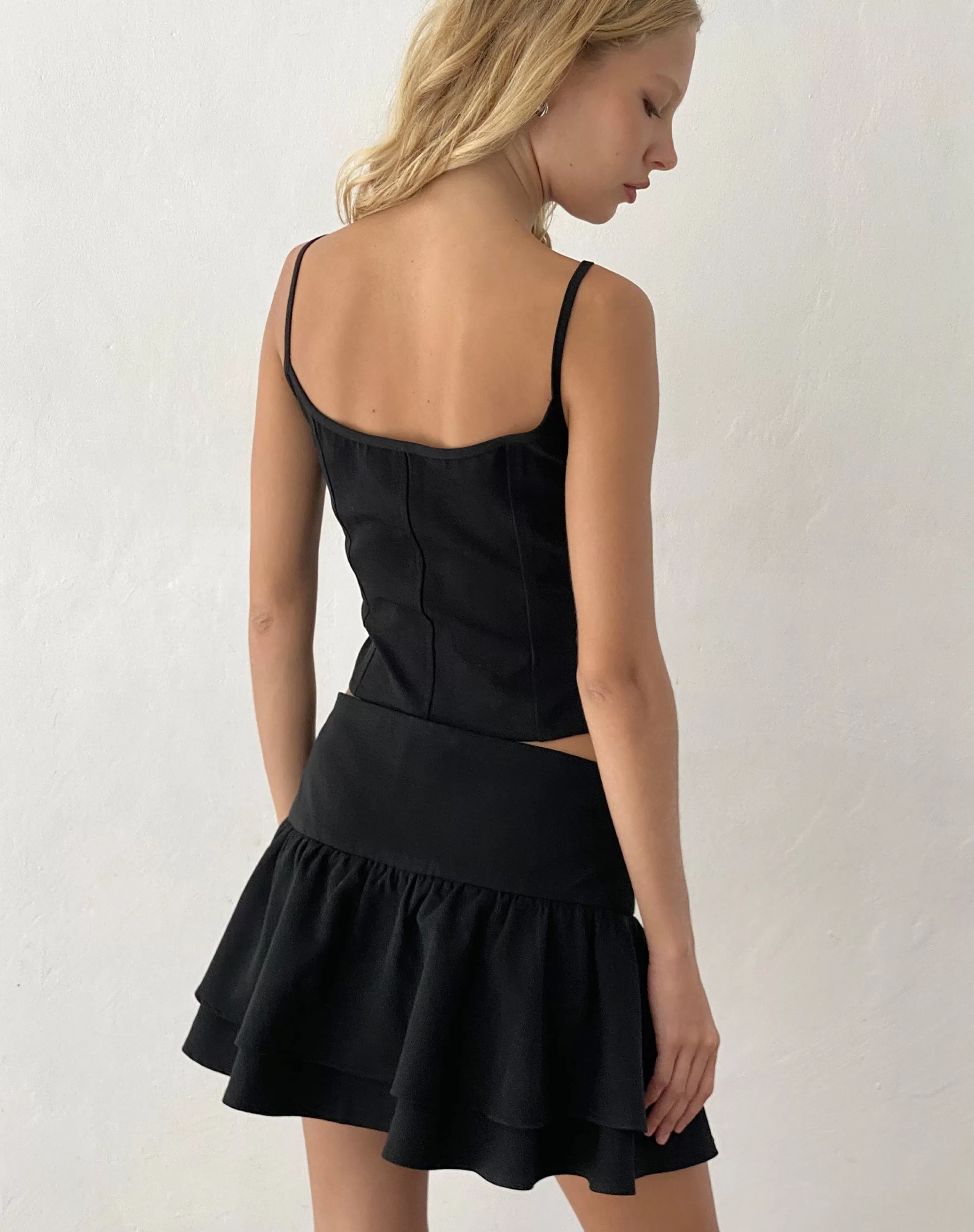 Best Sale Kaida Ivory Bow Detail Corset Top In CO-ORDS | STRAPPY TOPS