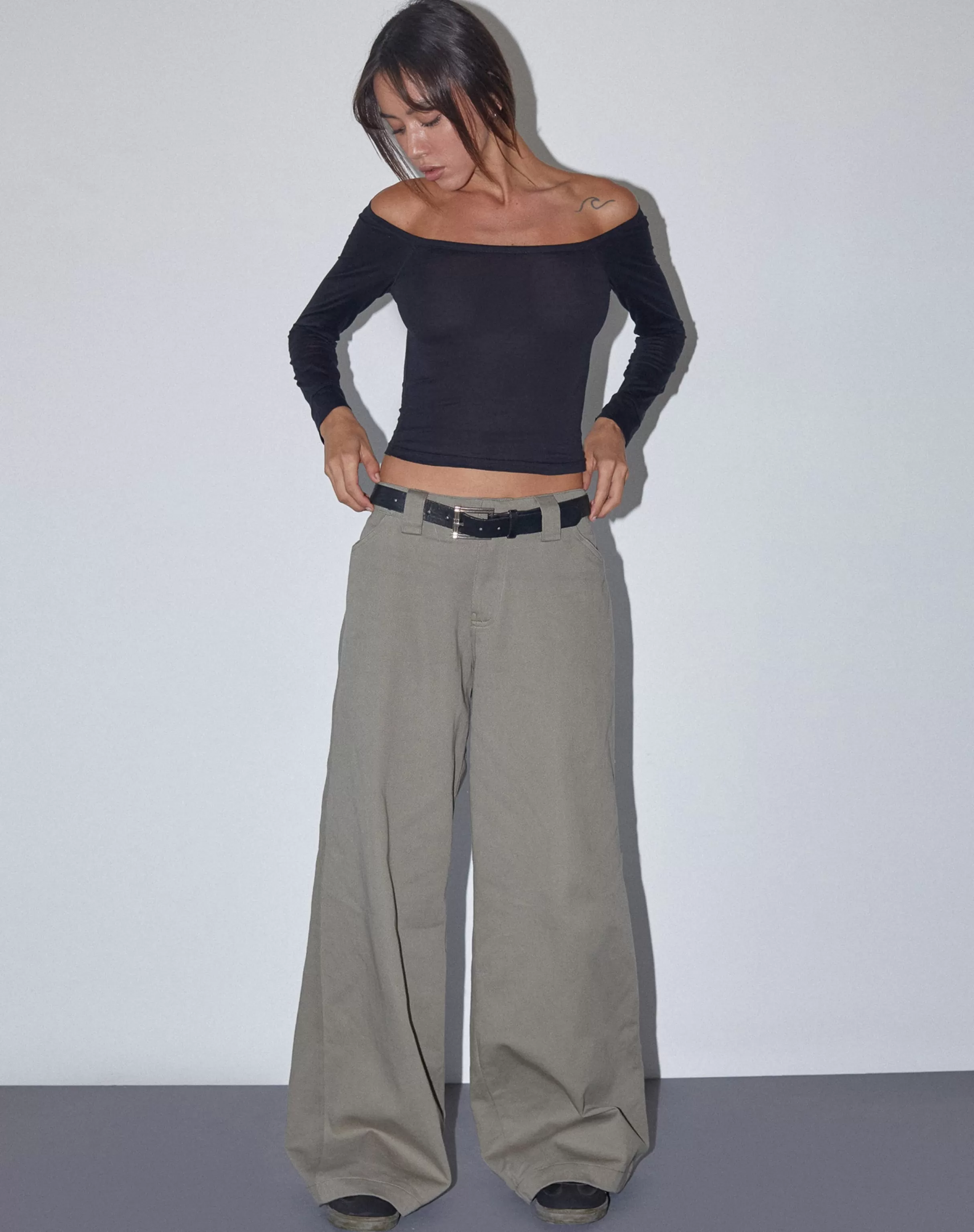 Online Kaomy Wide Leg Trouser In SALE TROUSERS