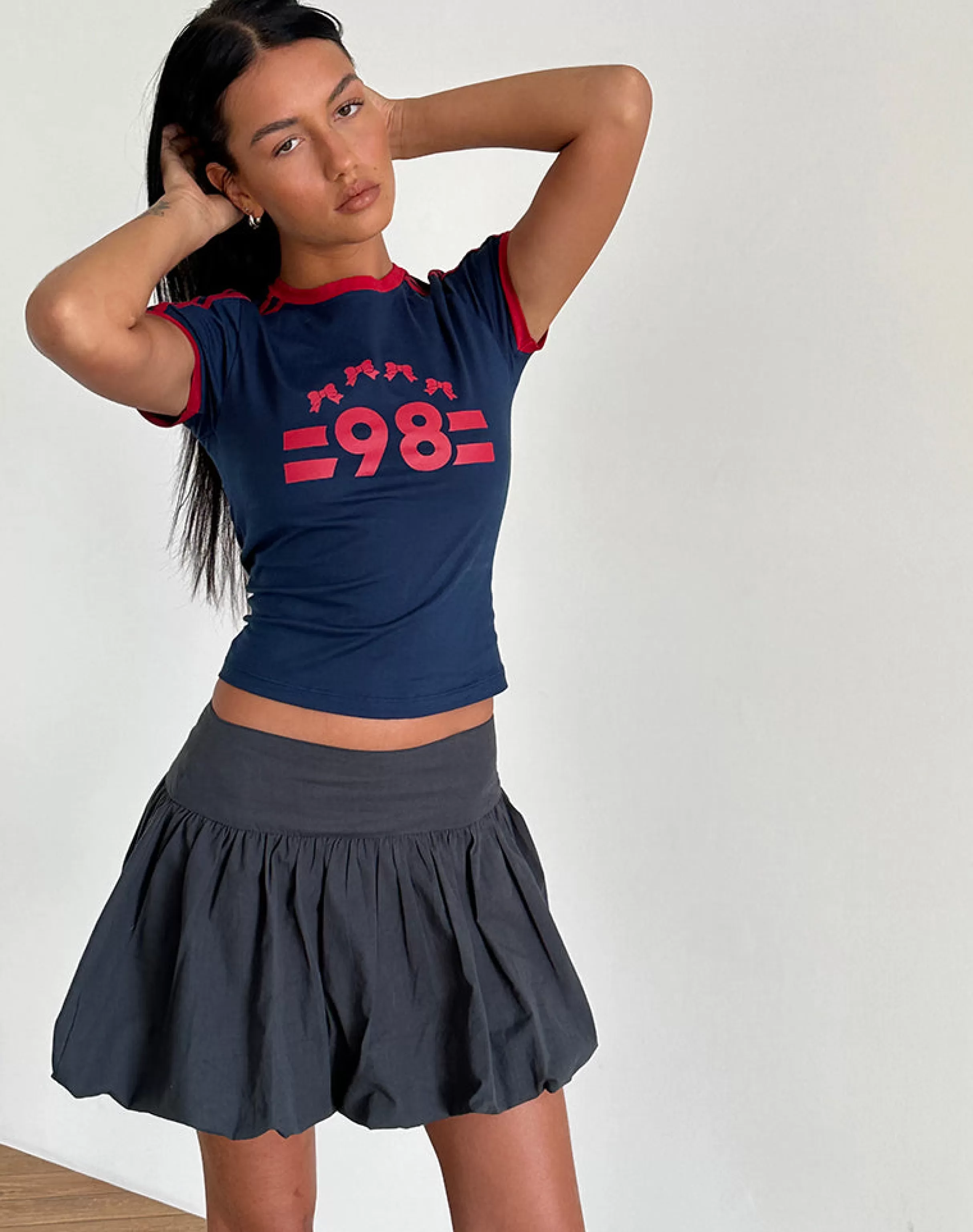 Discount Kiyowo Puffball Mini Skirt In MINI SKIRTS