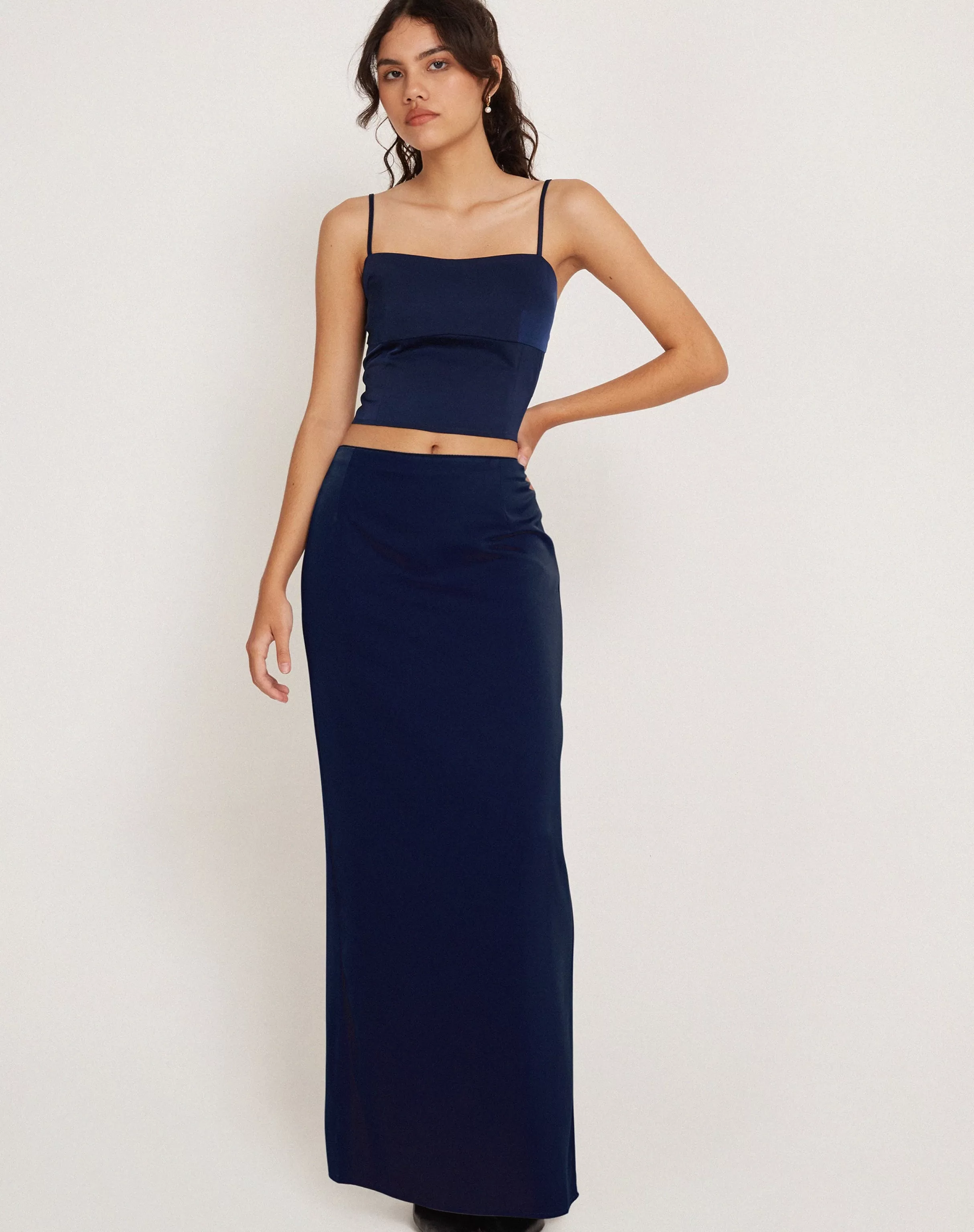 New Layla Maxi Skirt In Satin SALE SKIRTS | BODYCON SKIRTS