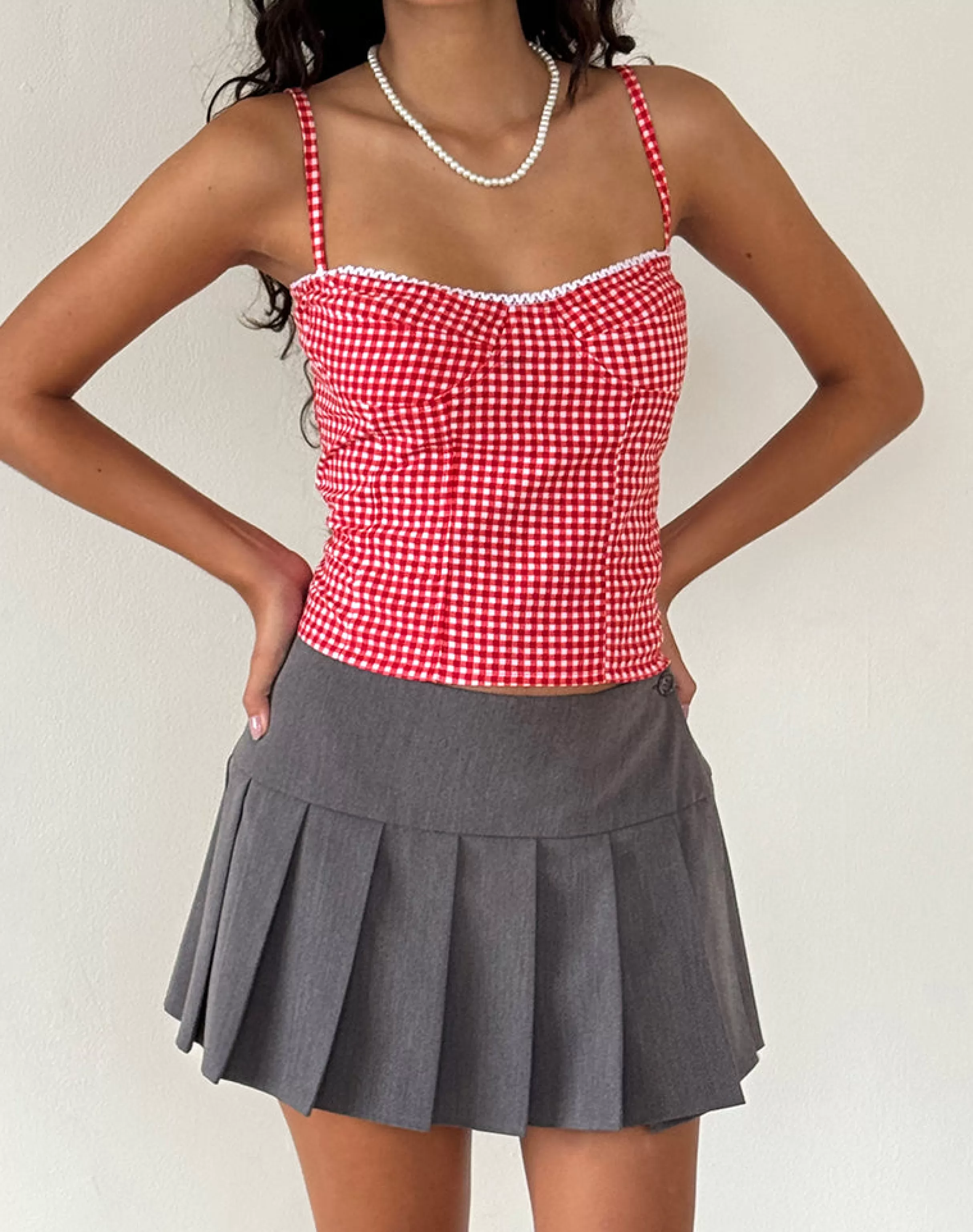 Outlet Leif Cami Top In STRAWBERRY GIRL | STRAPPY TOPS