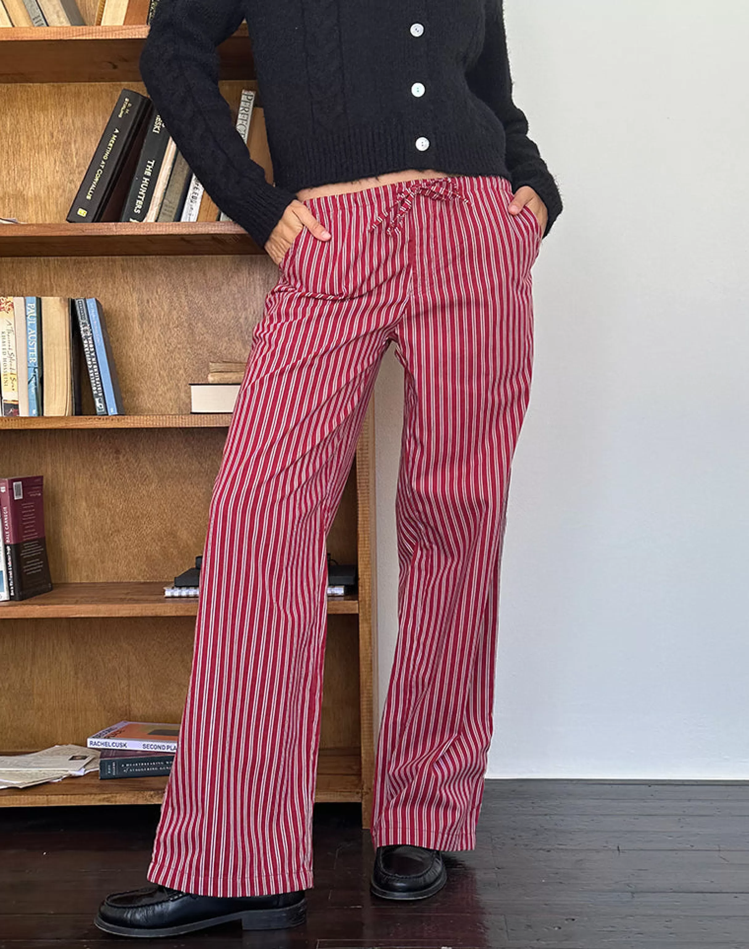 Fashion Lirura Casual Trouser In BISOUS | WIDE LEG TROUSERS