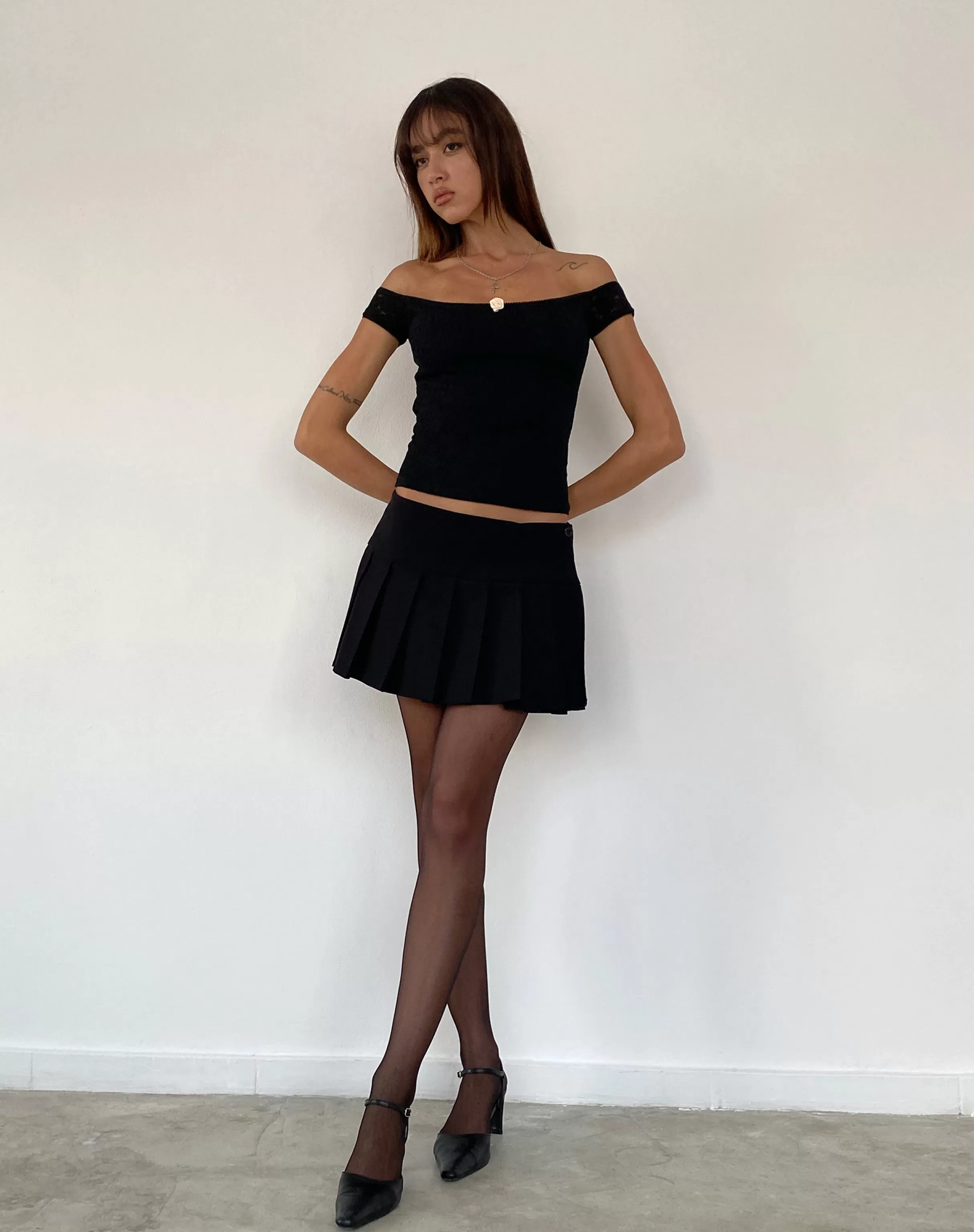 Store Lonnie Bardot Top In CROP TOPS | LACE TOPS
