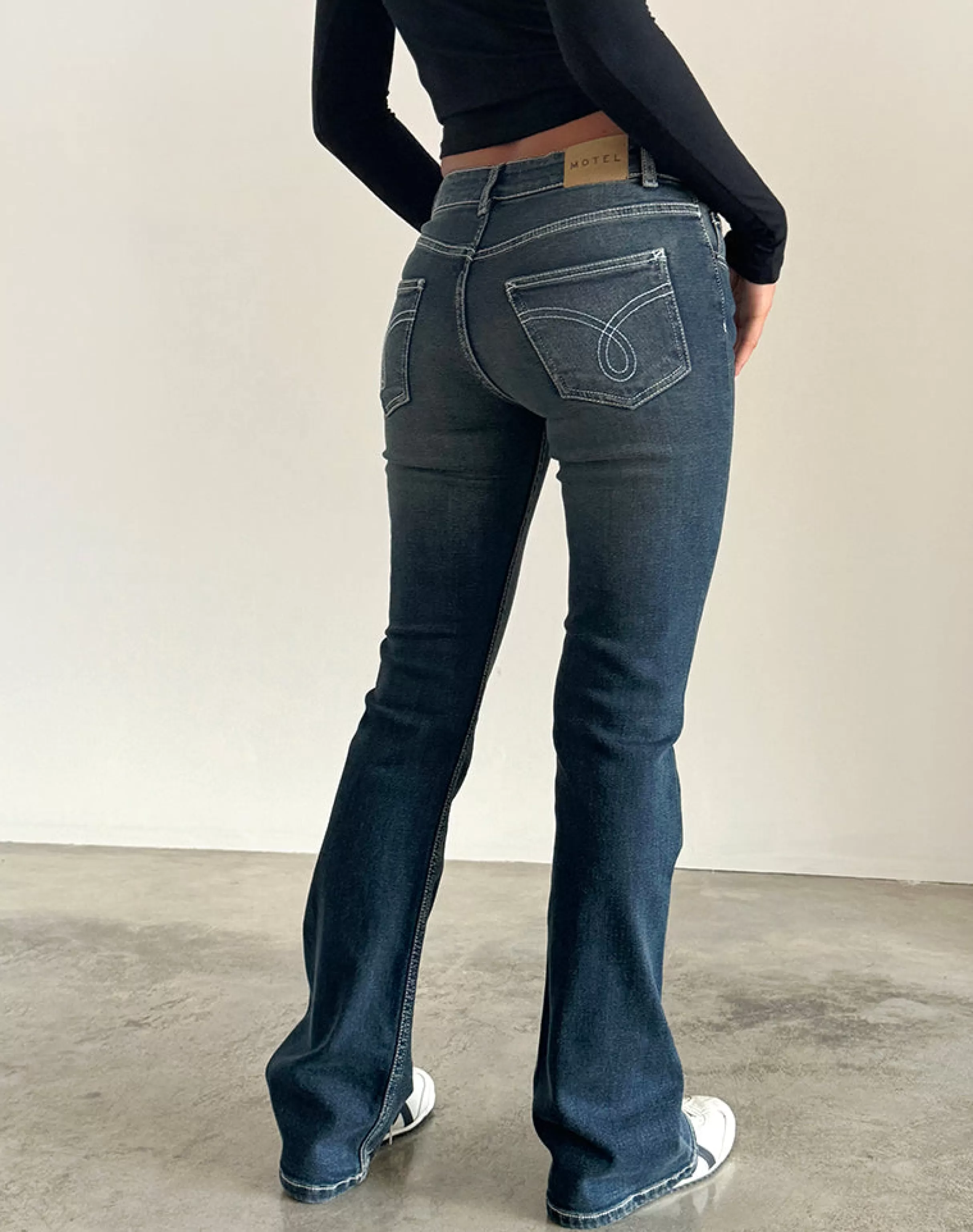 Flash Sale Low Rise Bootleg Jeans In JEANS | FLARED JEANS