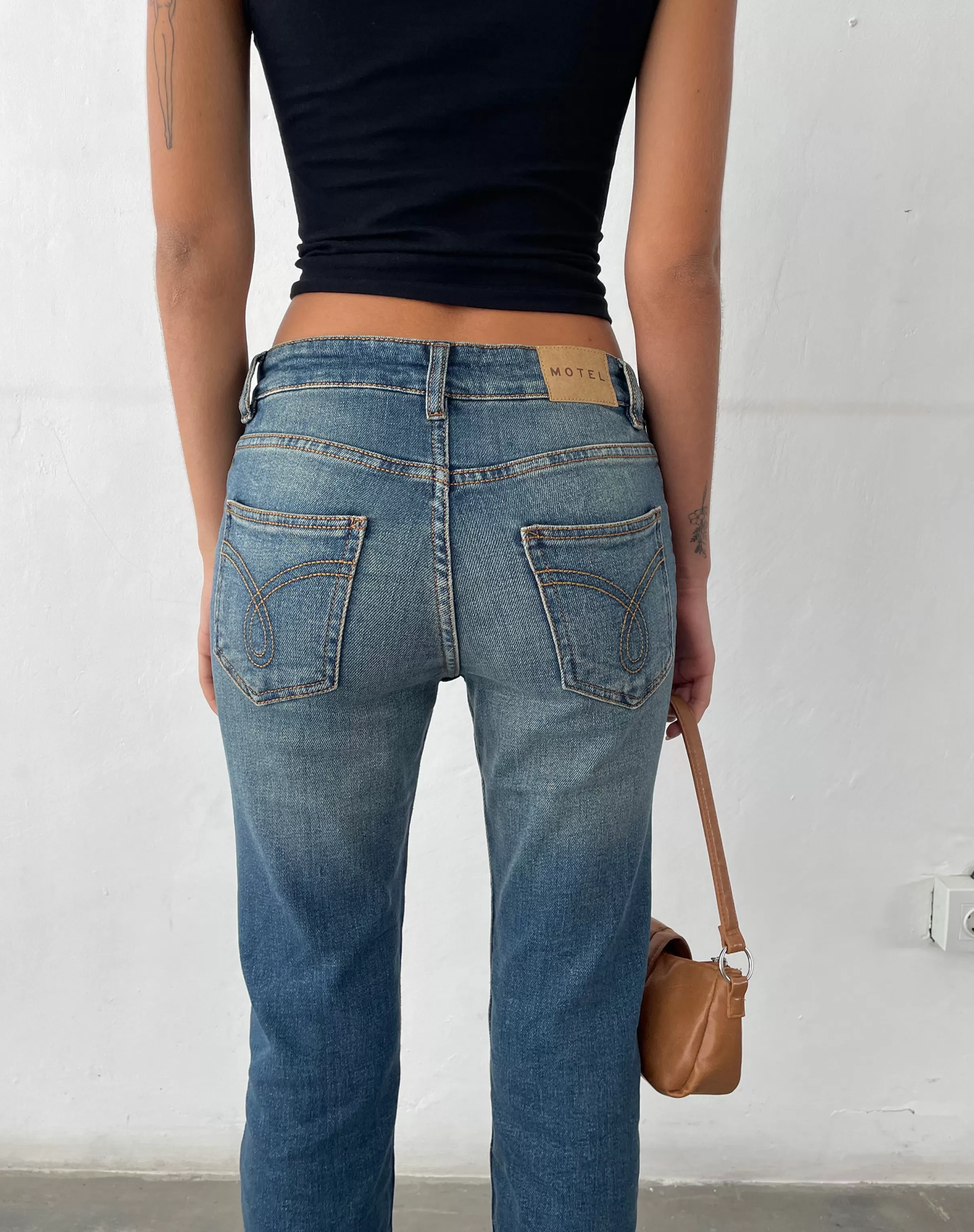 Sale Low Rise Bootleg Jeans In JEANS | FLARED JEANS