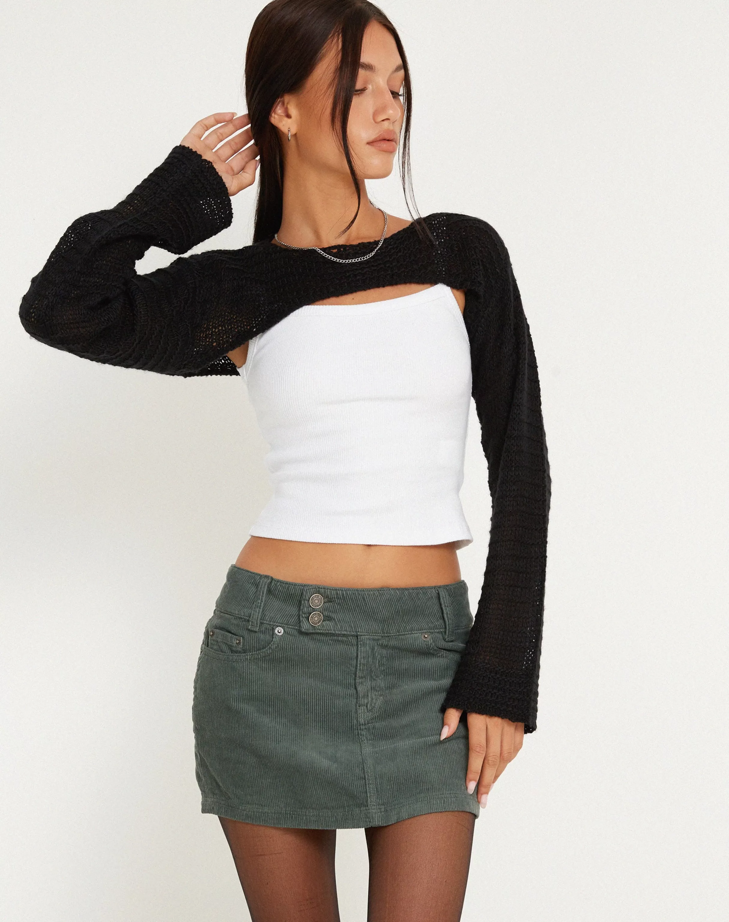 Shop Low Rise Mini Skirt In SALE SKIRTS