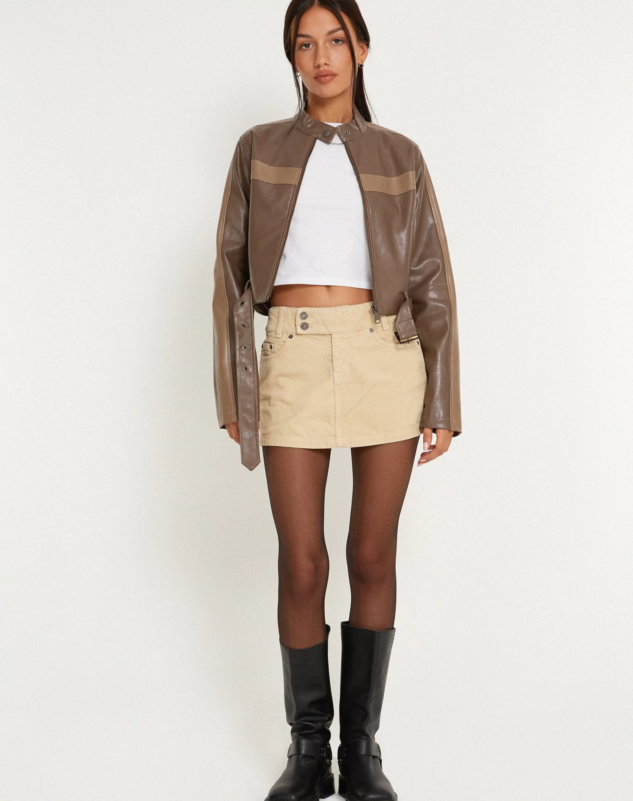 New Low Rise Mini Skirt In SALE SKIRTS