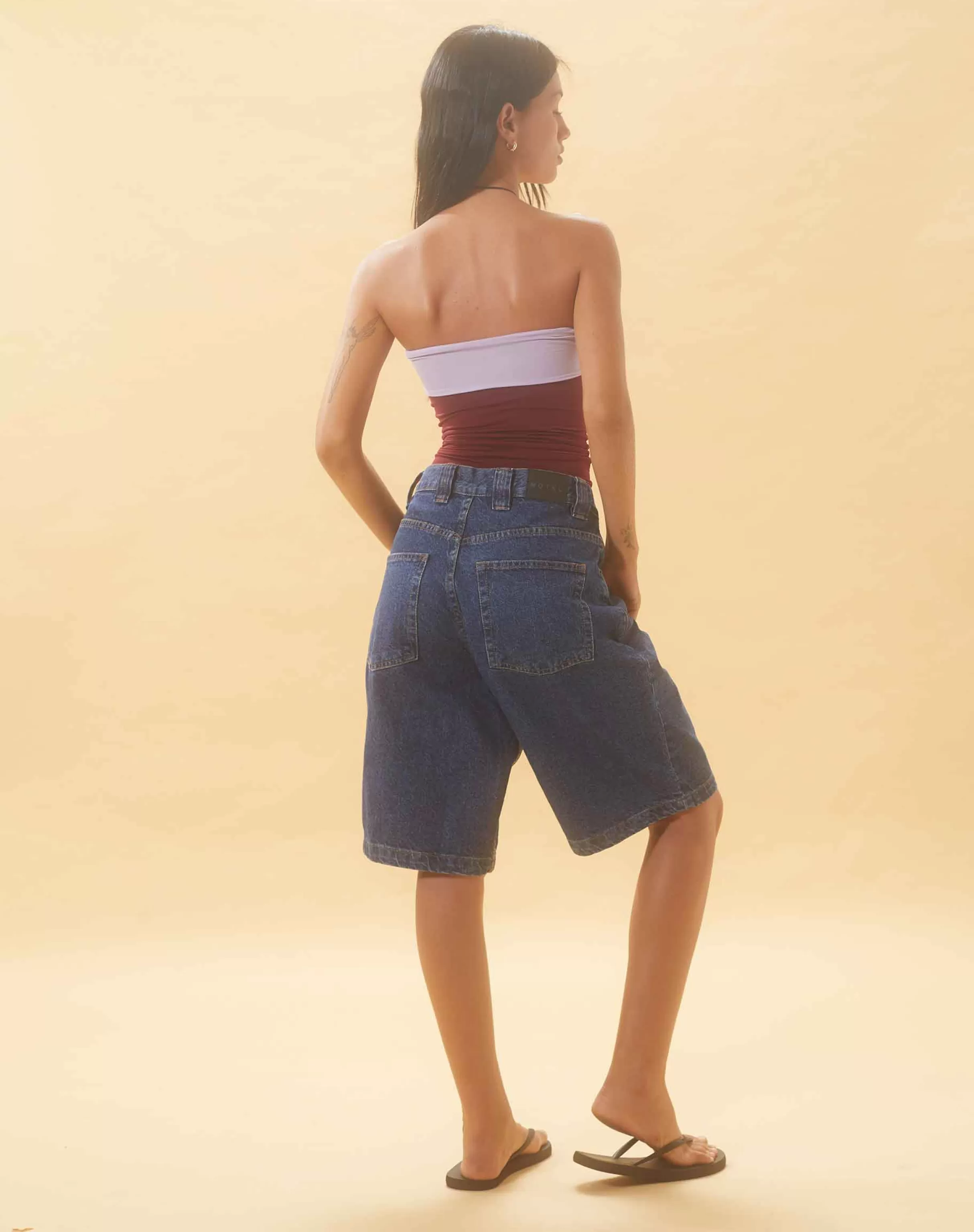 Cheap Low Rise Skater Shorts In SHORTS