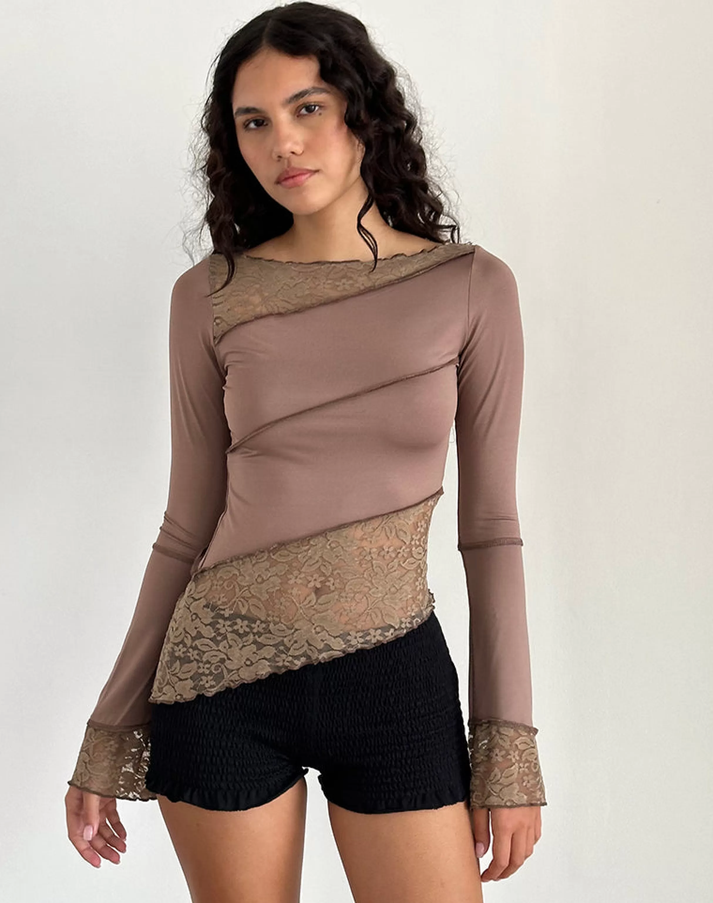 Outlet Lucca Long Sleeve Top In BASIC TOPS | GOING OUT TOPS