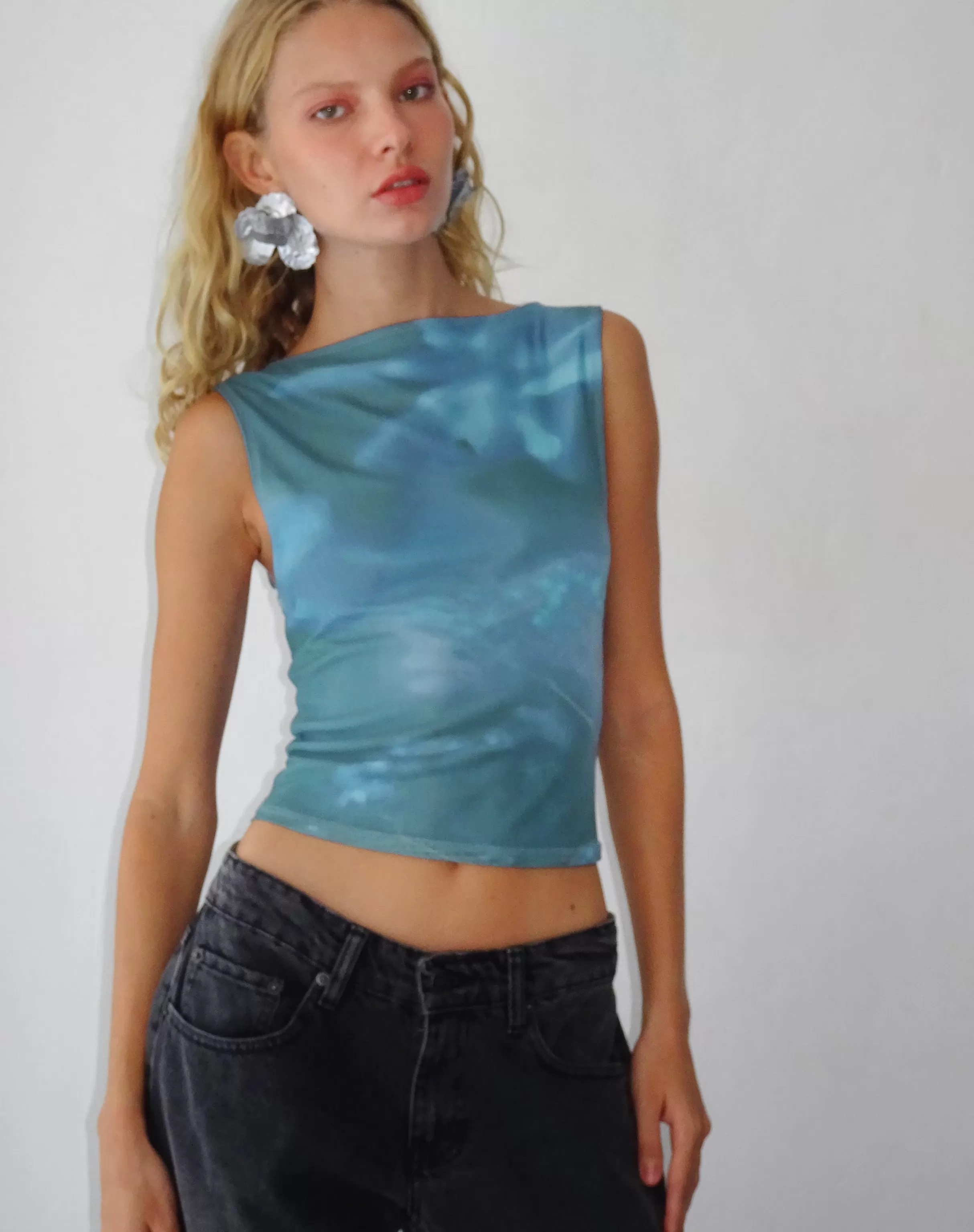 Store Maloe Mesh Top In Floral Lumen SALE TOPS | VEST TOPS