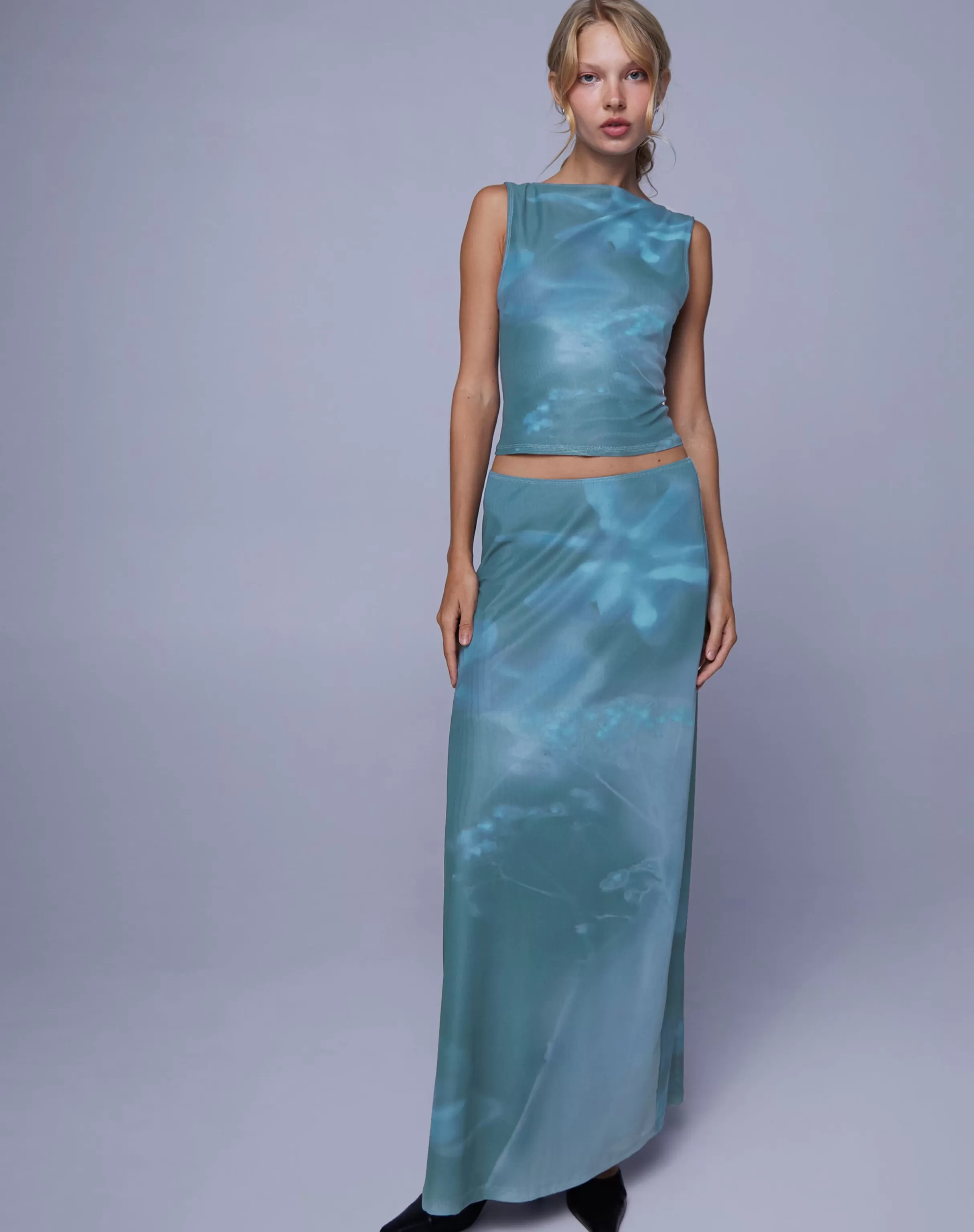 Store Maloe Mesh Top In Floral Lumen SALE TOPS | VEST TOPS