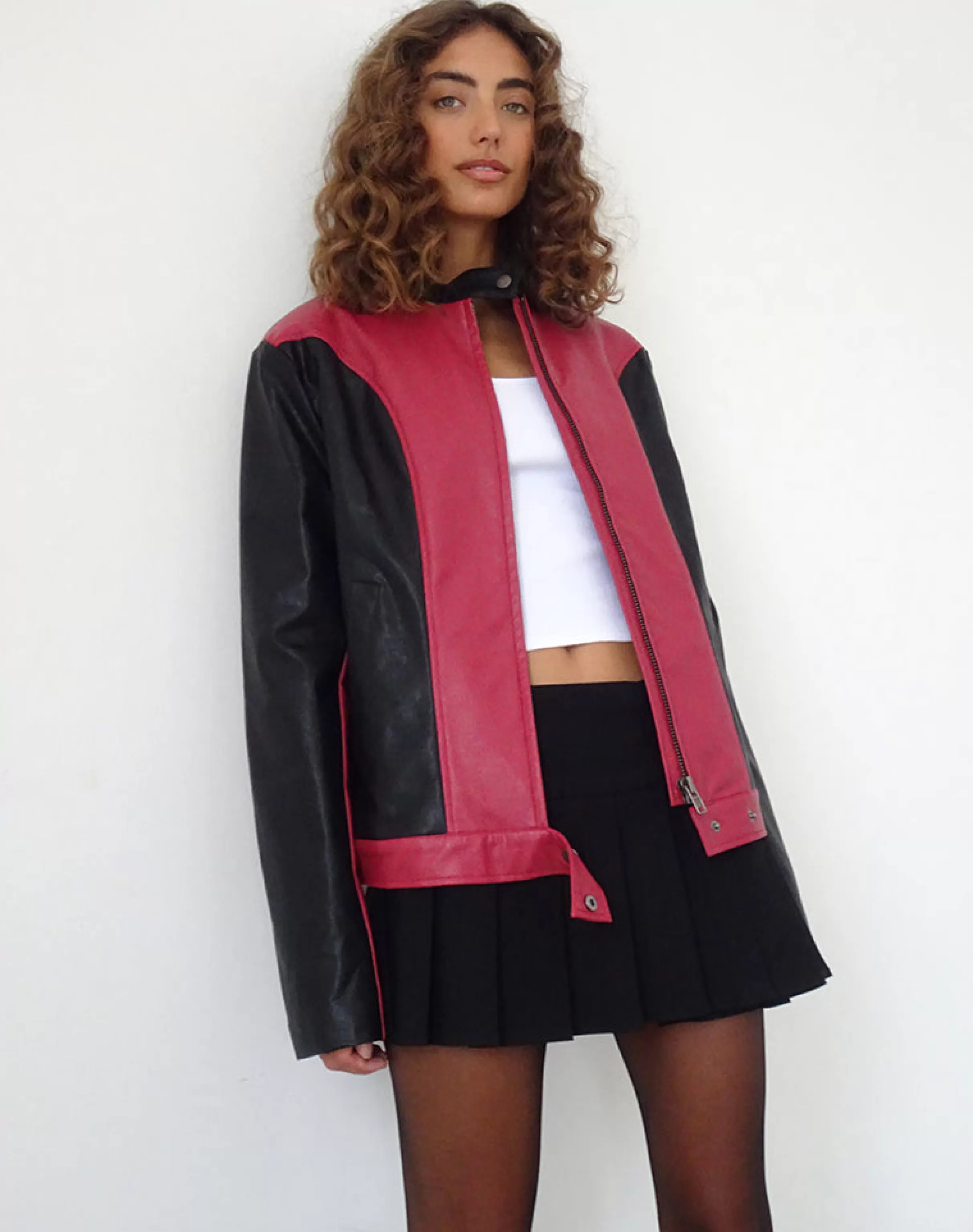 Store Marion PU Biker Jacket In PU JACKETS | JACKETS