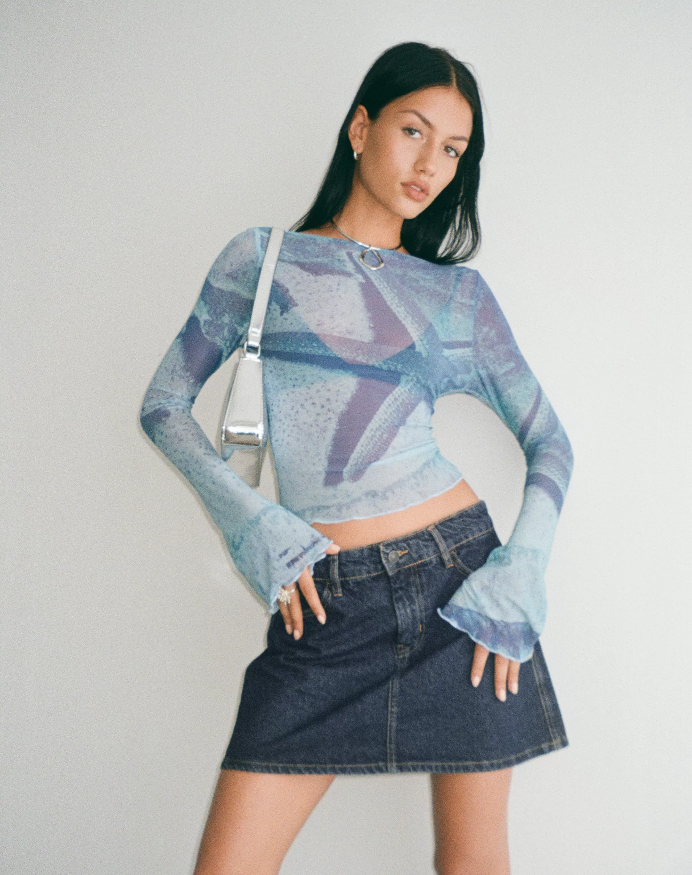 Store Mini A-Line Skirt In A LINE SKIRTS | MINI SKIRTS