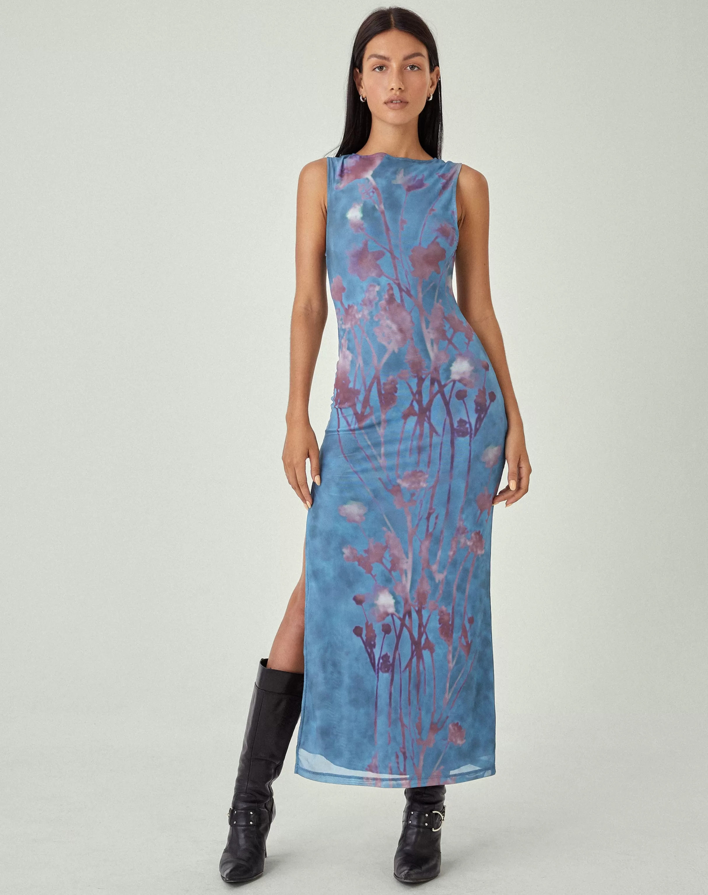 Store MOTEL X JACQUIE Flo Midi Dress In PRINTED DRESSES | SUMMER DRESSES