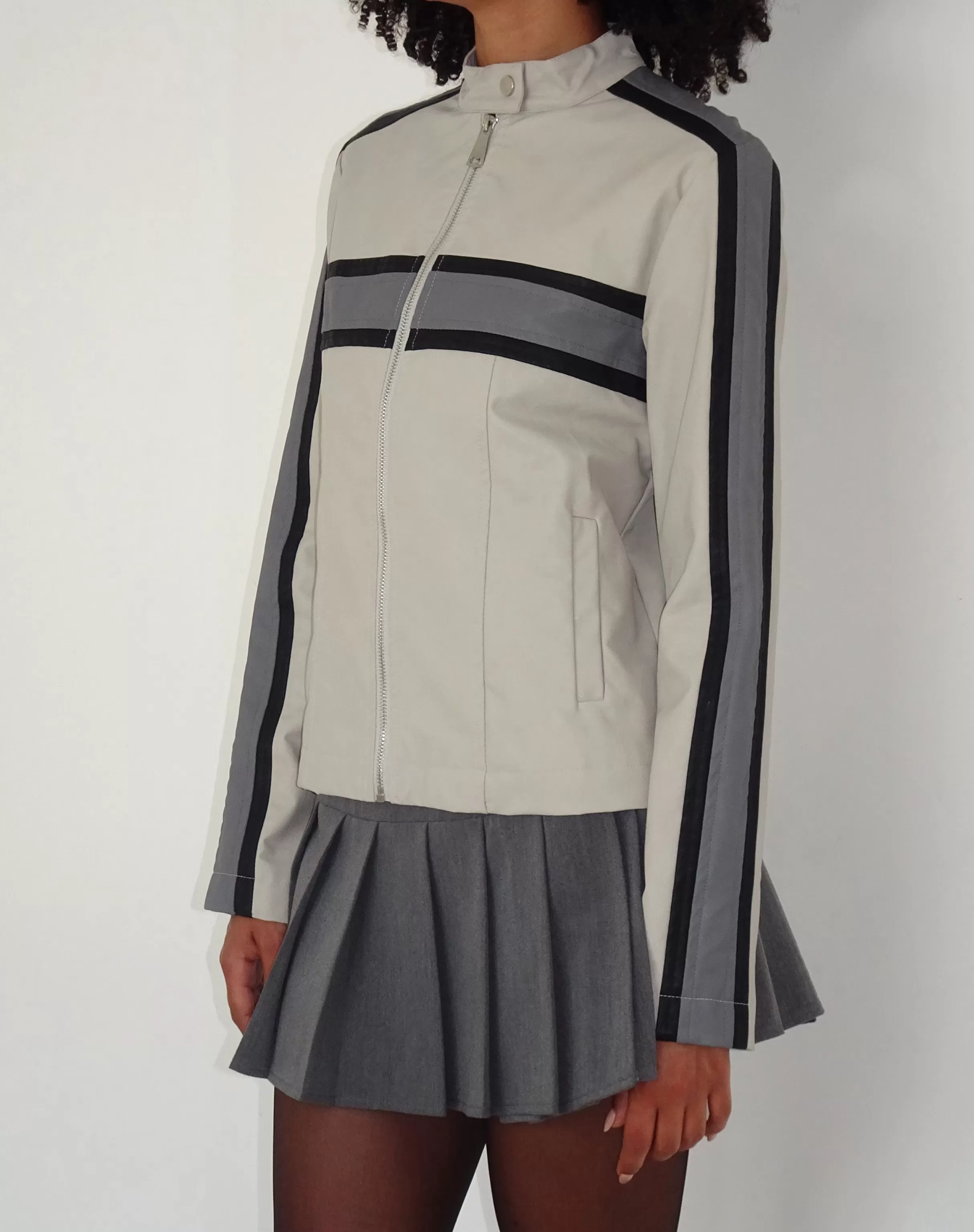 Fashion MOTEL X JACQUIE Oliver Zip Up Jacket In SALE COATS & JACKETS | PU JACKETS