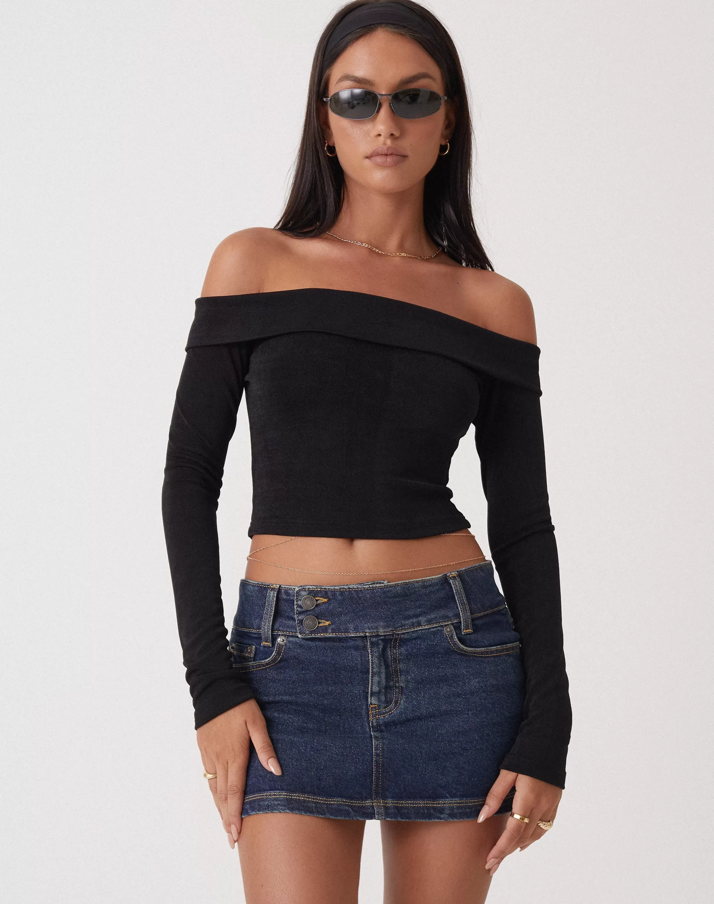 Hot MOTEL X OLIVIA NEILL Nasari Crop Top In SALE TOPS