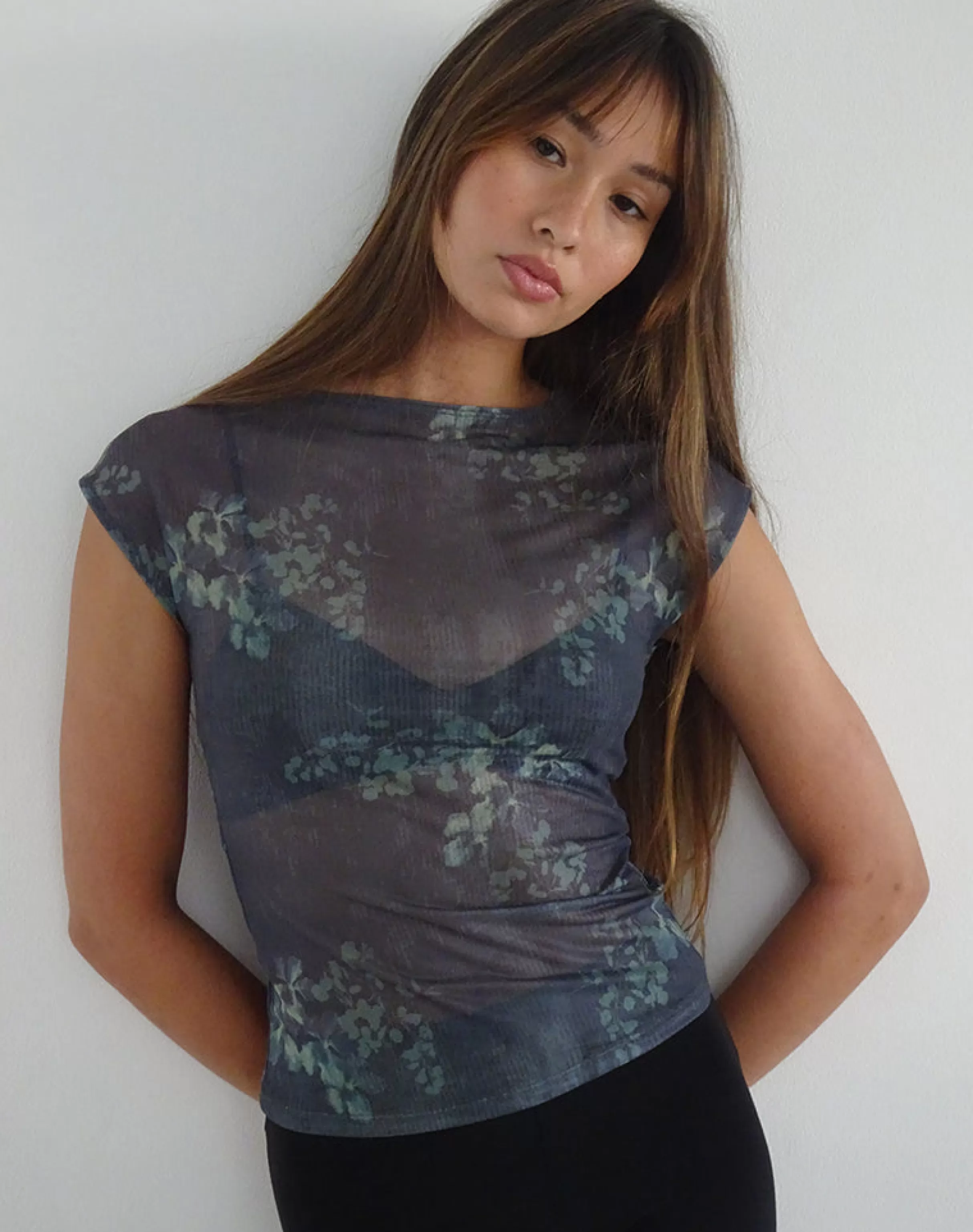 Sale Nova Mesh Top In BASIC TOPS | TEES