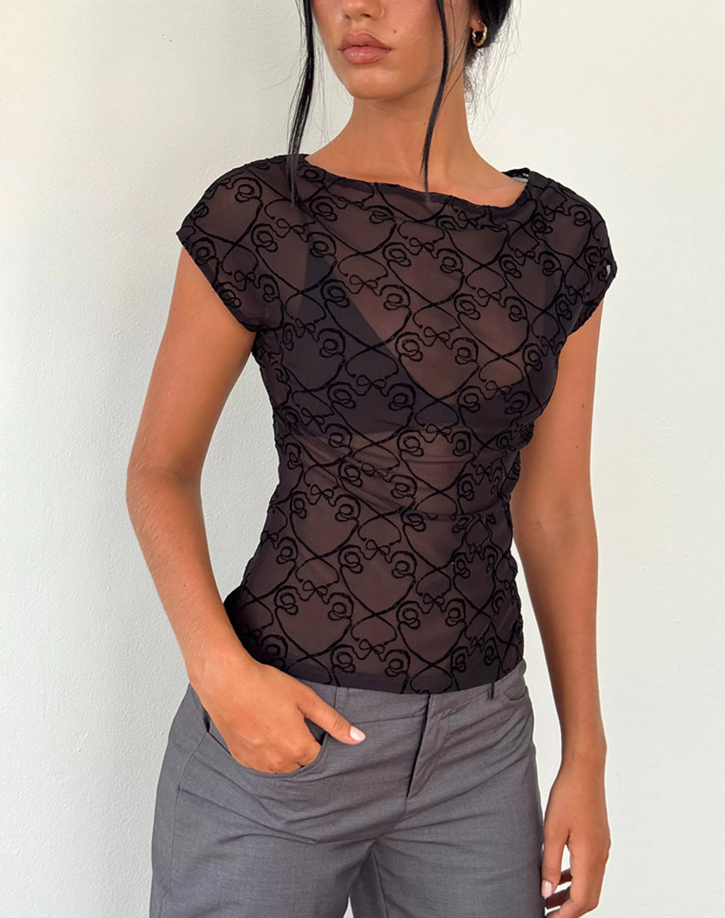 Flash Sale Nova Top In GOING OUT TOPS | PRINTED TOPS