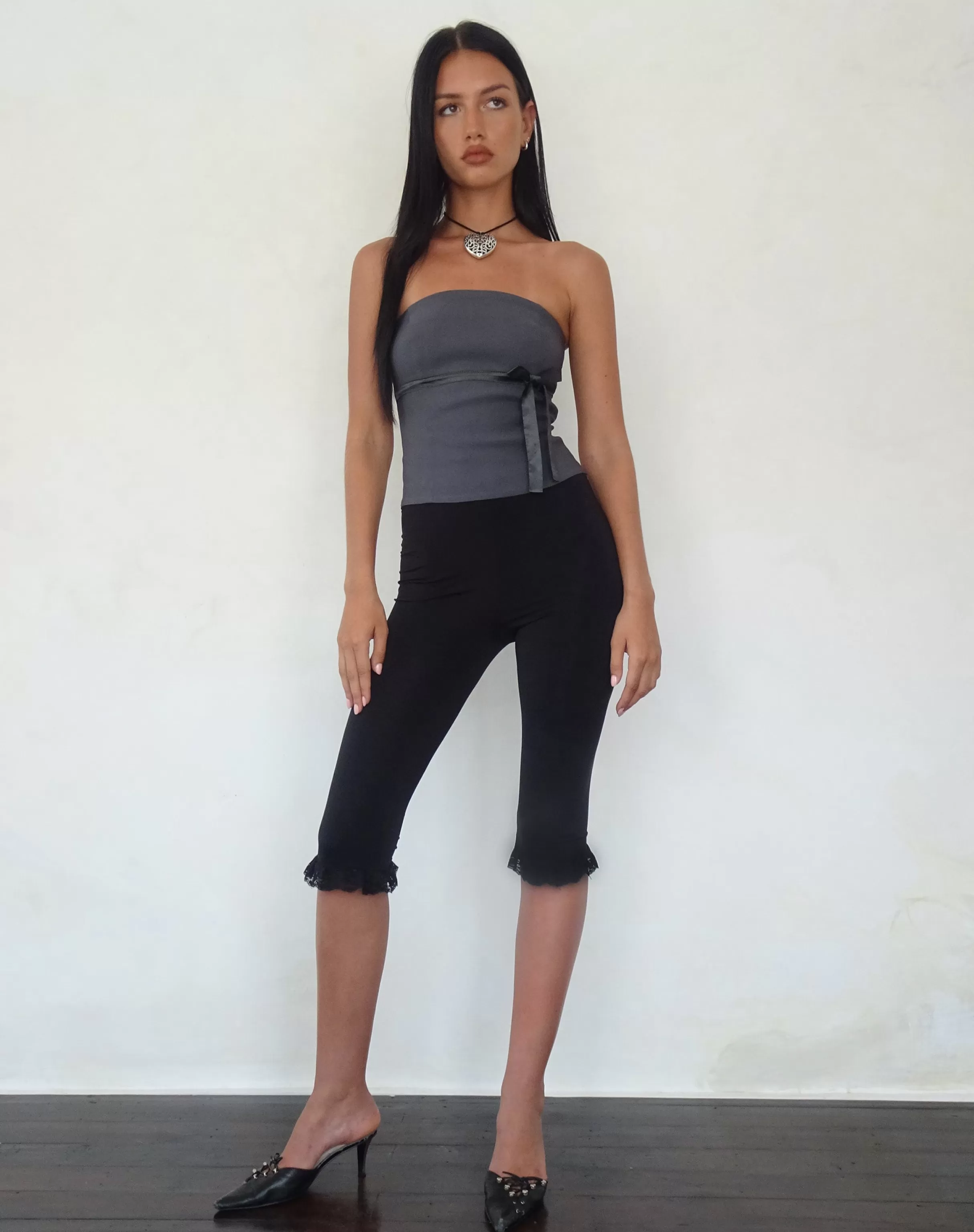 Store Novita Bow Detail Bandeau Top In GOING OUT TOPS | BANDEAU TOPS
