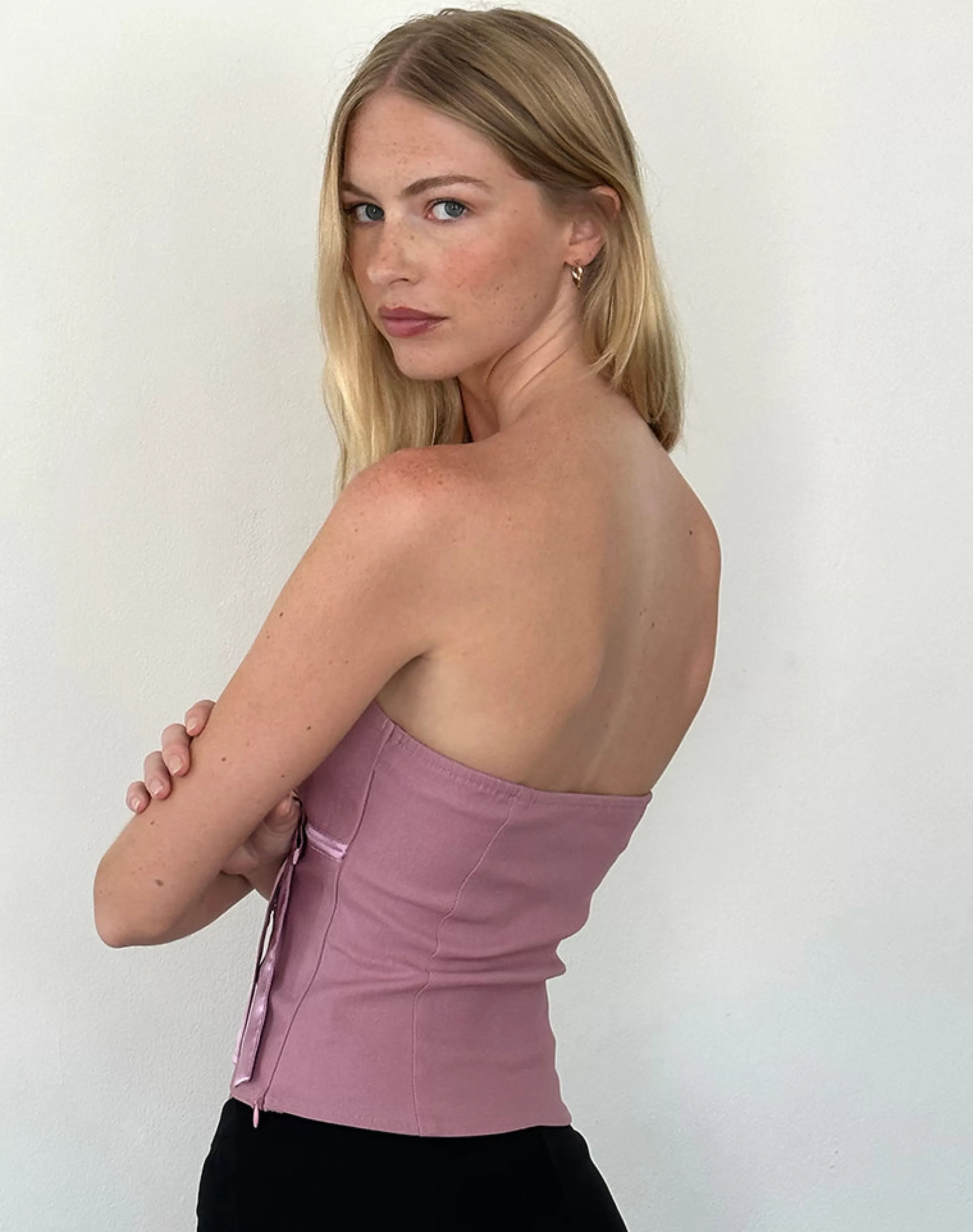 Discount Novita Bow Detail Bandeau Top In BANDEAU TOPS