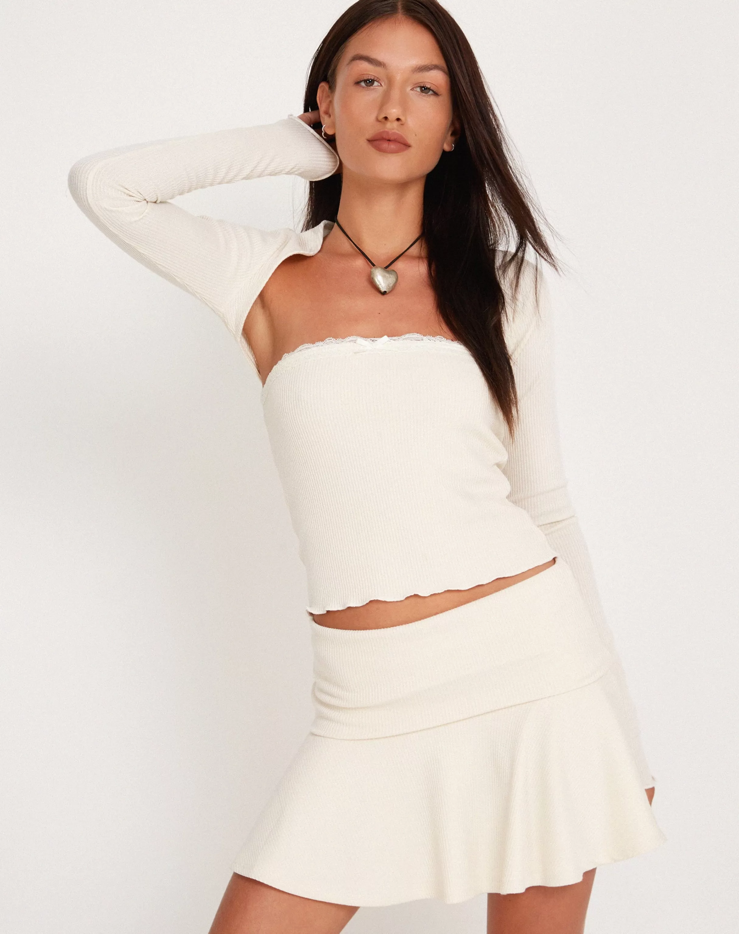 Fashion Orla Micro Mini Rib Skirt In SALE SKIRTS | MINI SKIRTS