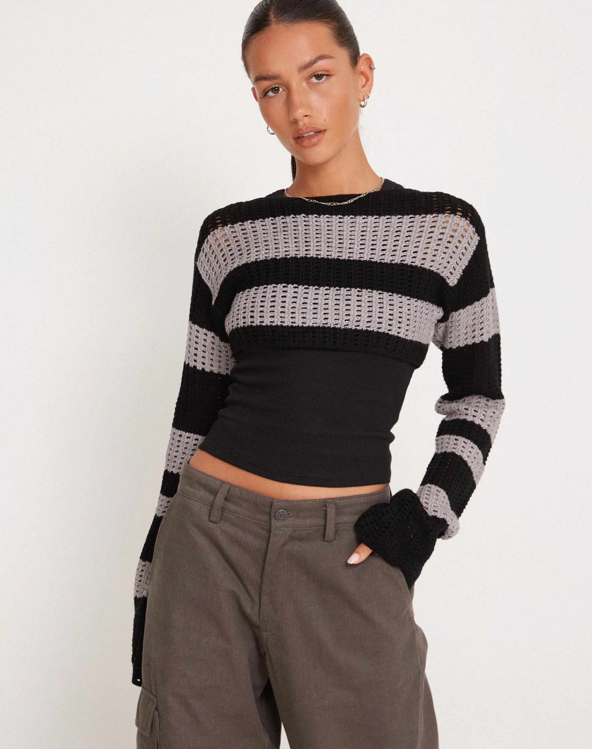 Shop Ozzy Bolero Top In PRINTED TOPS