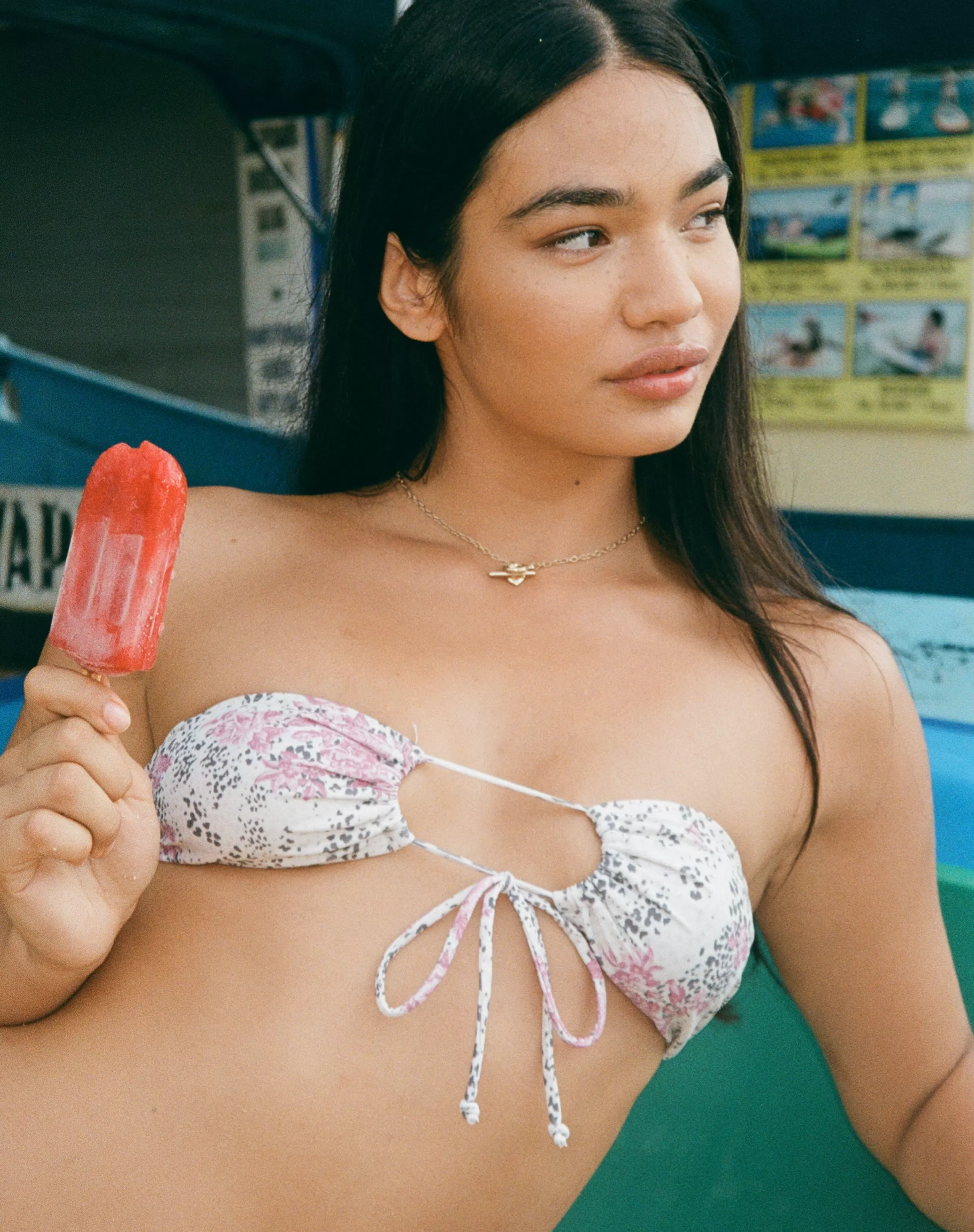 Hot Racola Bikini Top In Print SWIMWEAR
