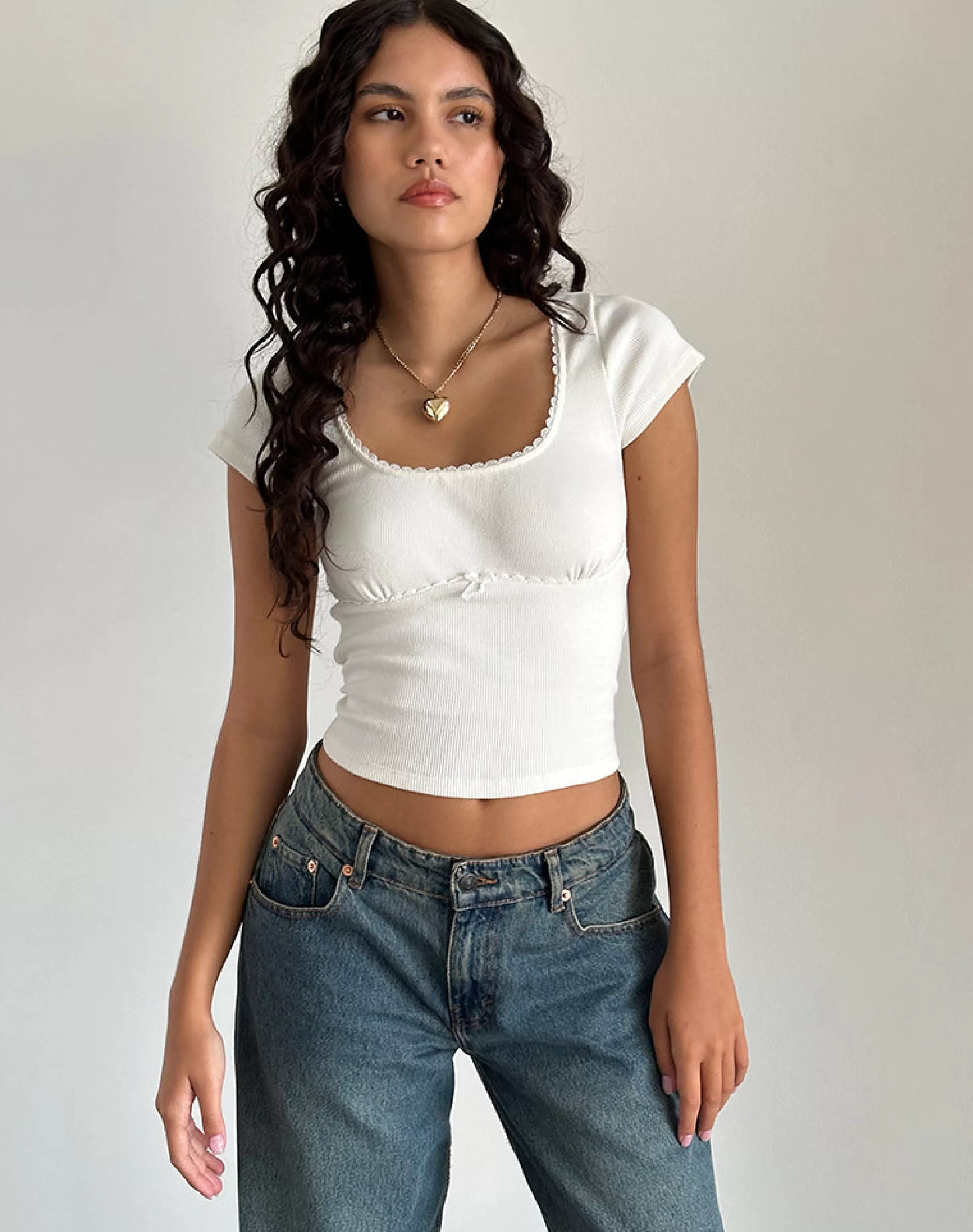 Shop Rada Top In BASICS | TEES