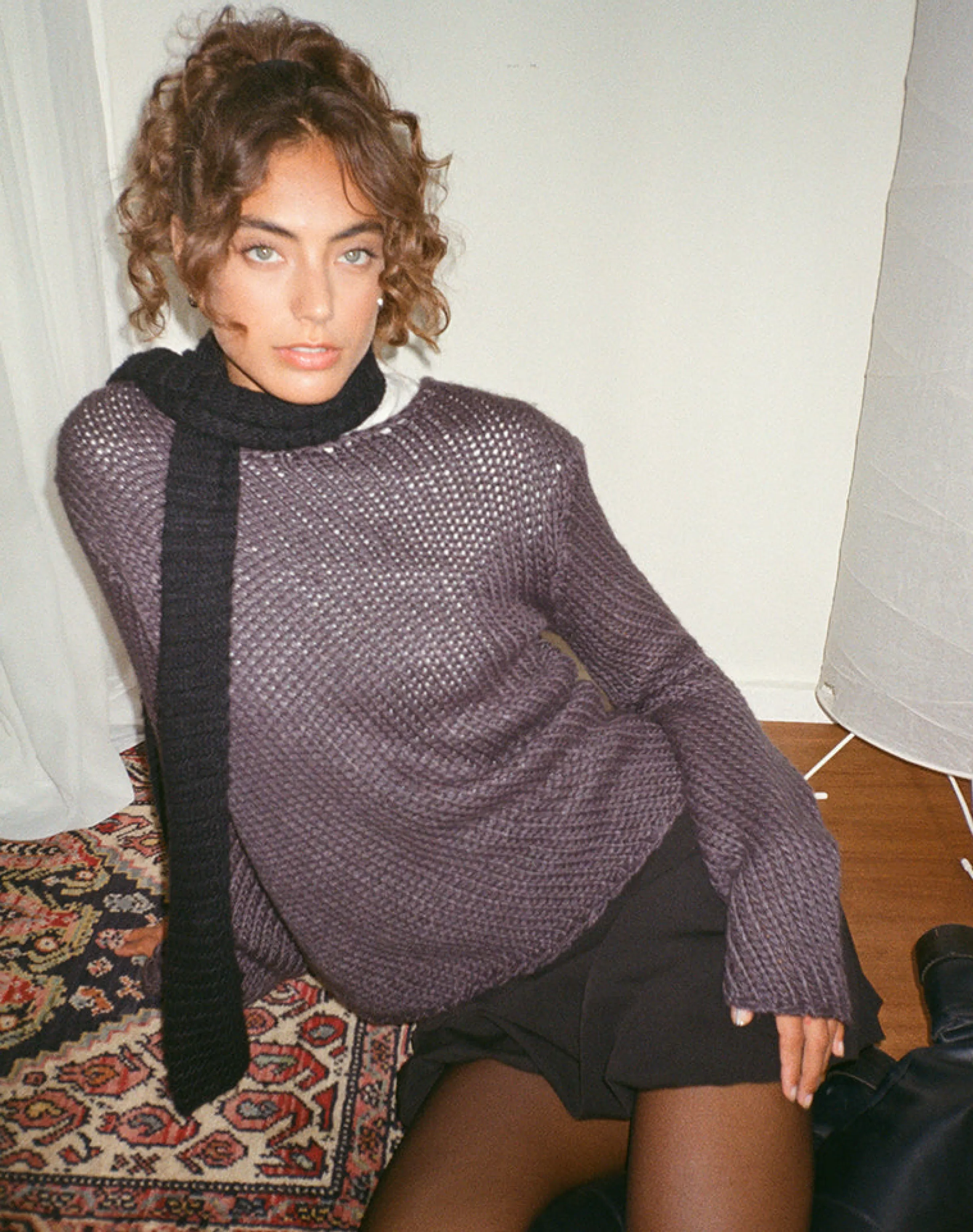 Sale Ranvir Knitted Jumper In BASICS | JUMPERS