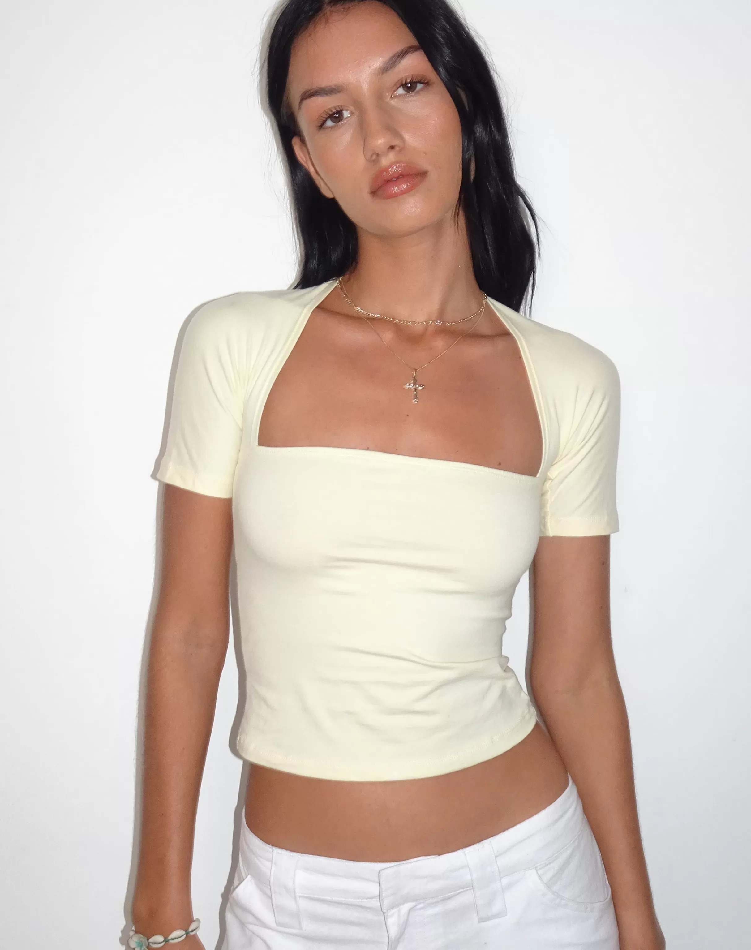 Hot Requa Crop Top In TEES