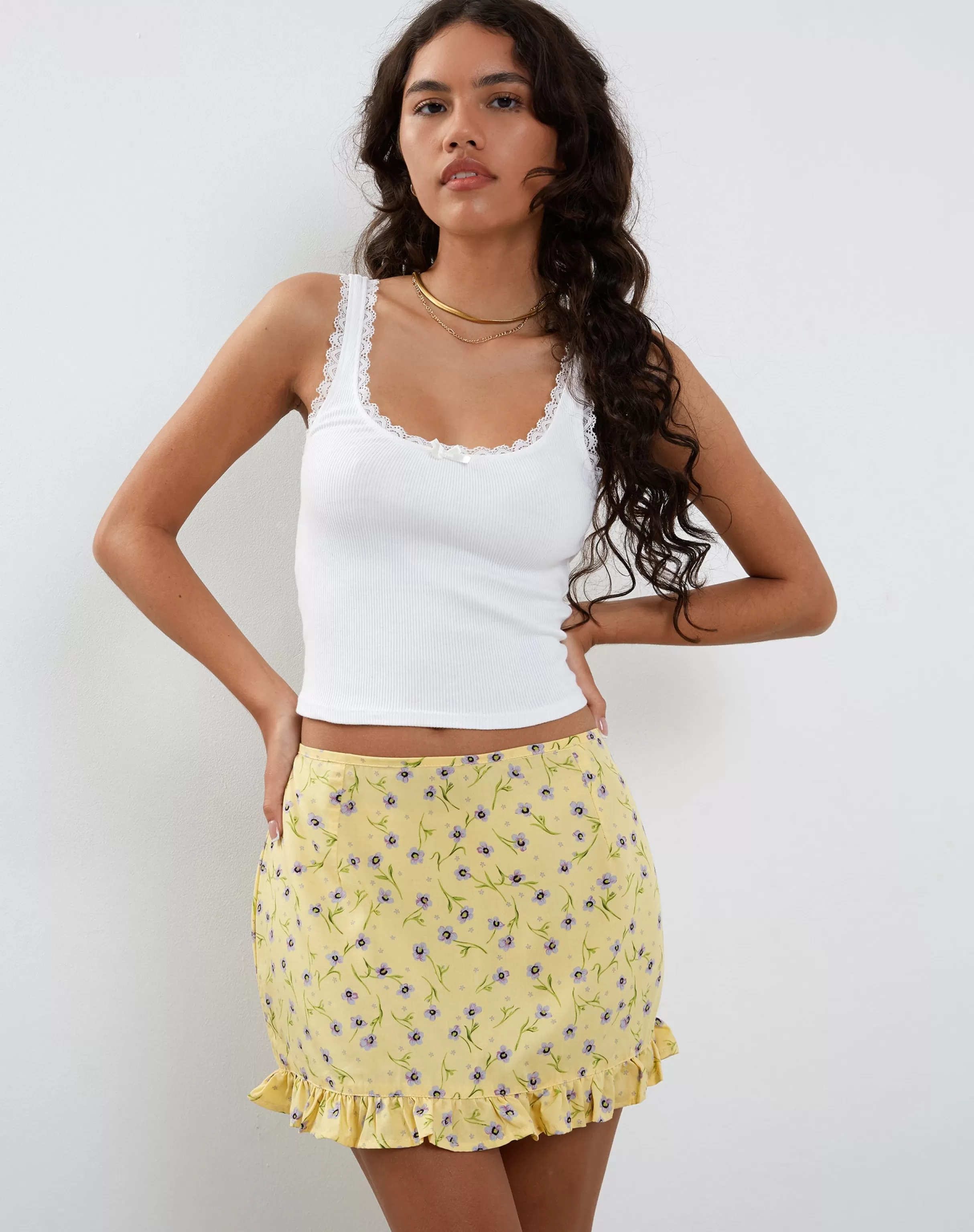 New Ribay Mini Skirt In SALE SKIRTS