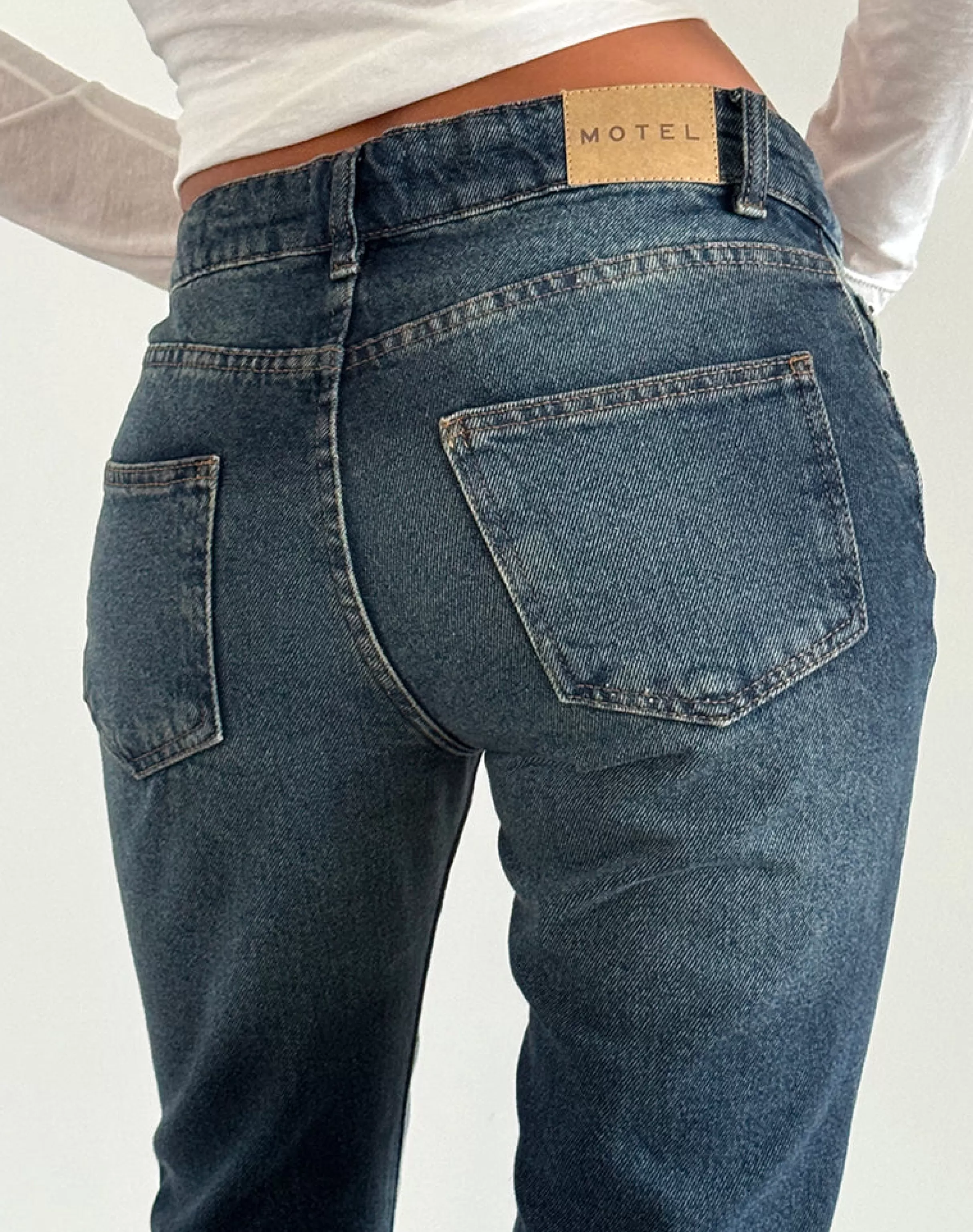 Cheap Rigid Low Rise Flare Jeans In JEANS | FLARED JEANS