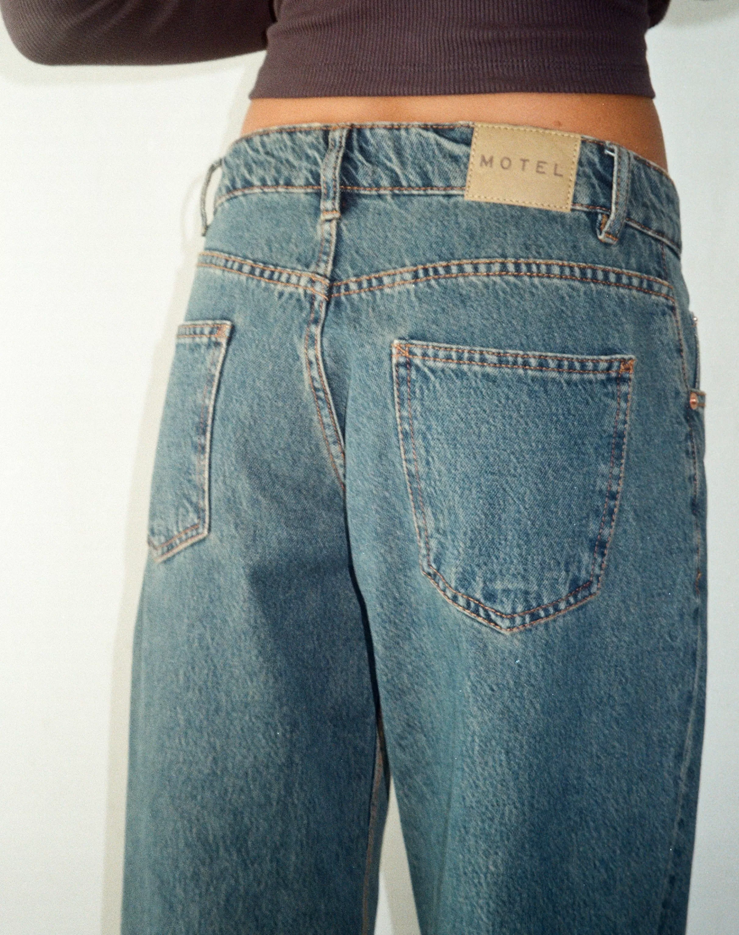 New Roomy Extra Wide Low Rise Jeans In JEANS | ROOMY JEANS