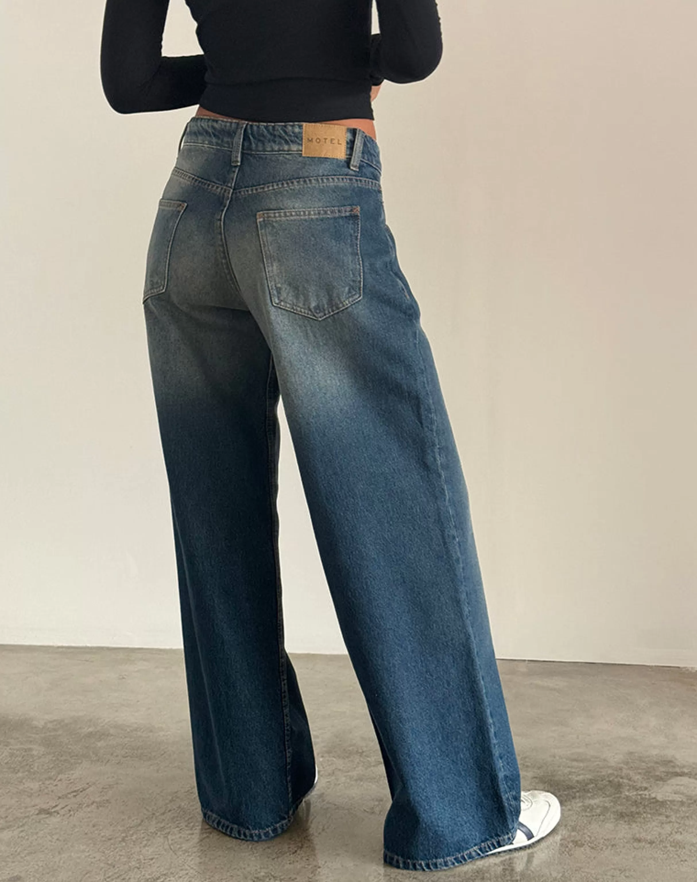 Hot Roomy Extra Wide Low Rise Jeans In JEANS | ROOMY JEANS