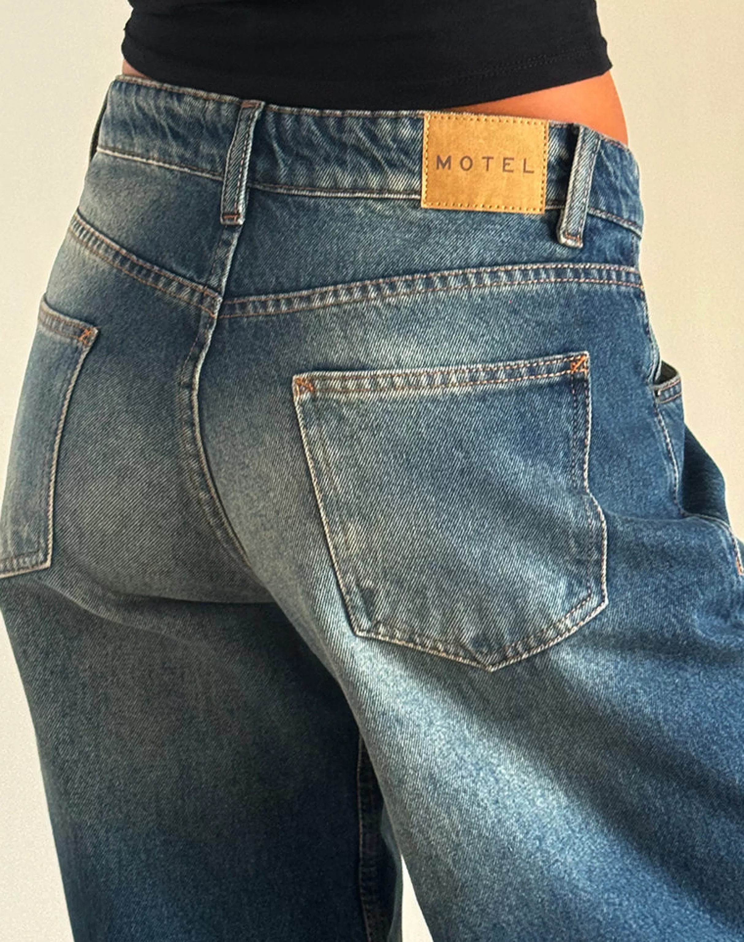 Hot Roomy Extra Wide Low Rise Jeans In JEANS | ROOMY JEANS