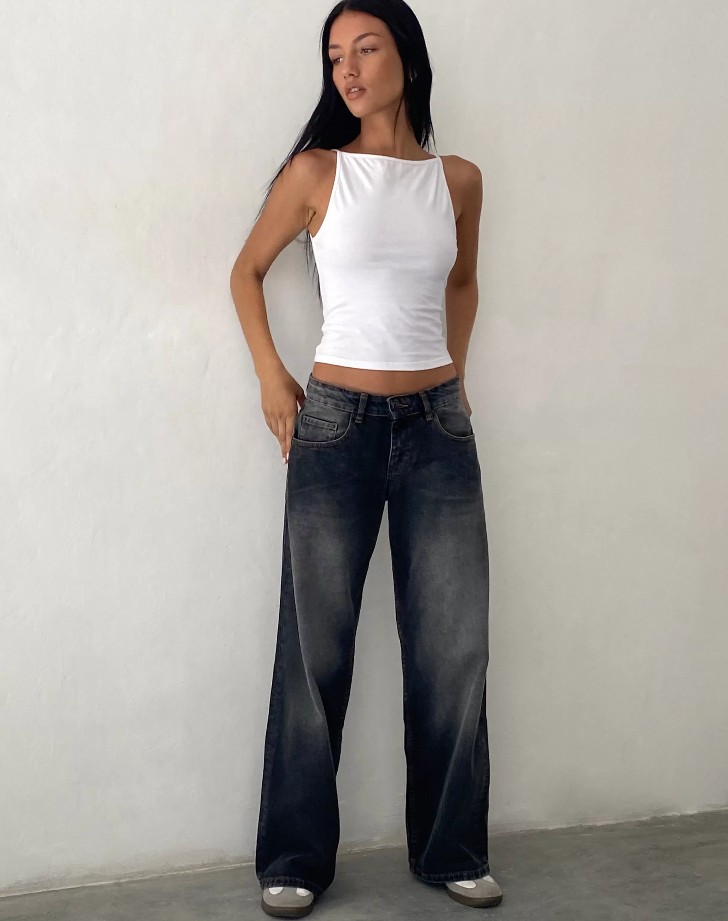 Shop Roomy Extra Wide Low Rise Jeans In JEANS | ROOMY JEANS