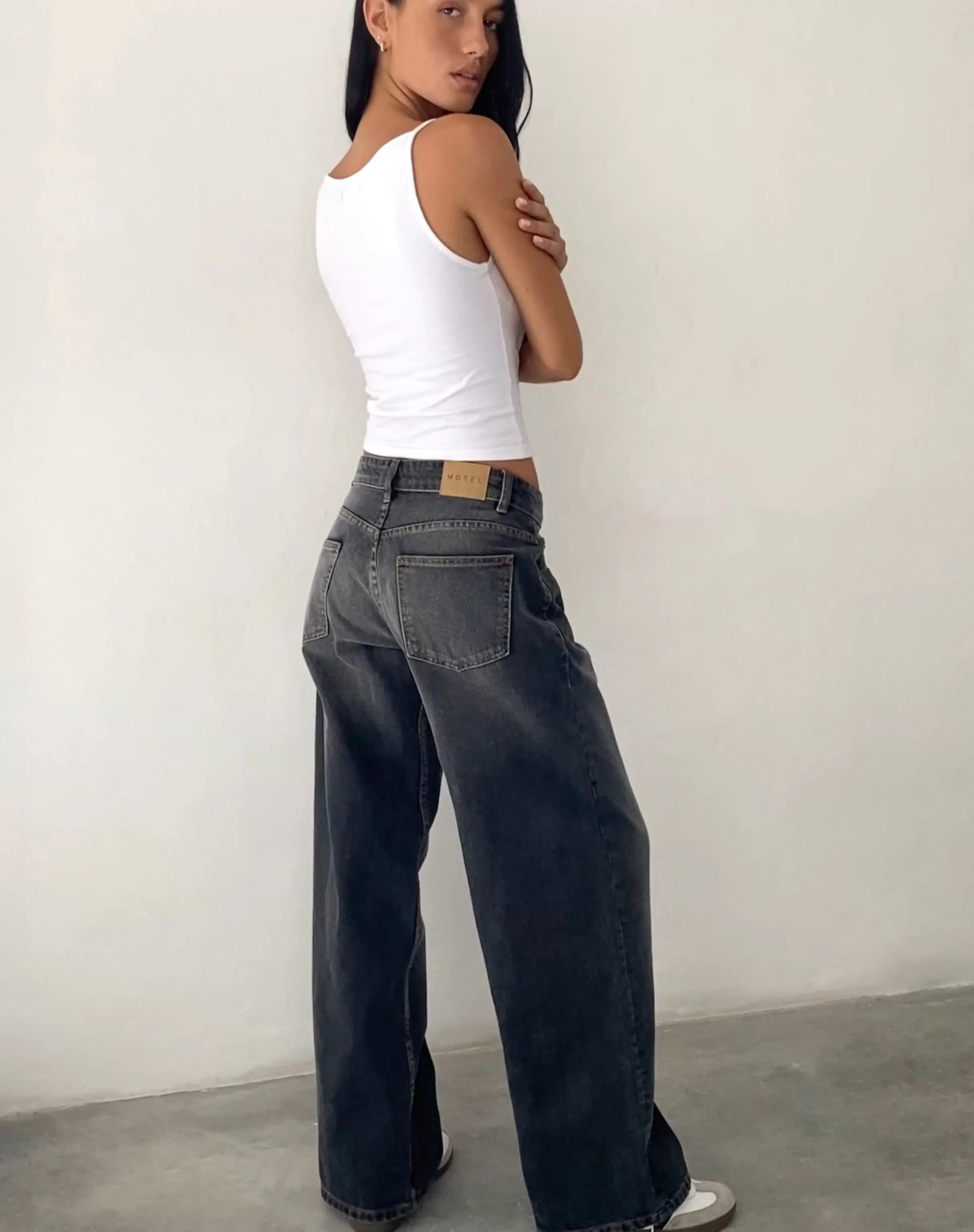 Shop Roomy Extra Wide Low Rise Jeans In JEANS | ROOMY JEANS