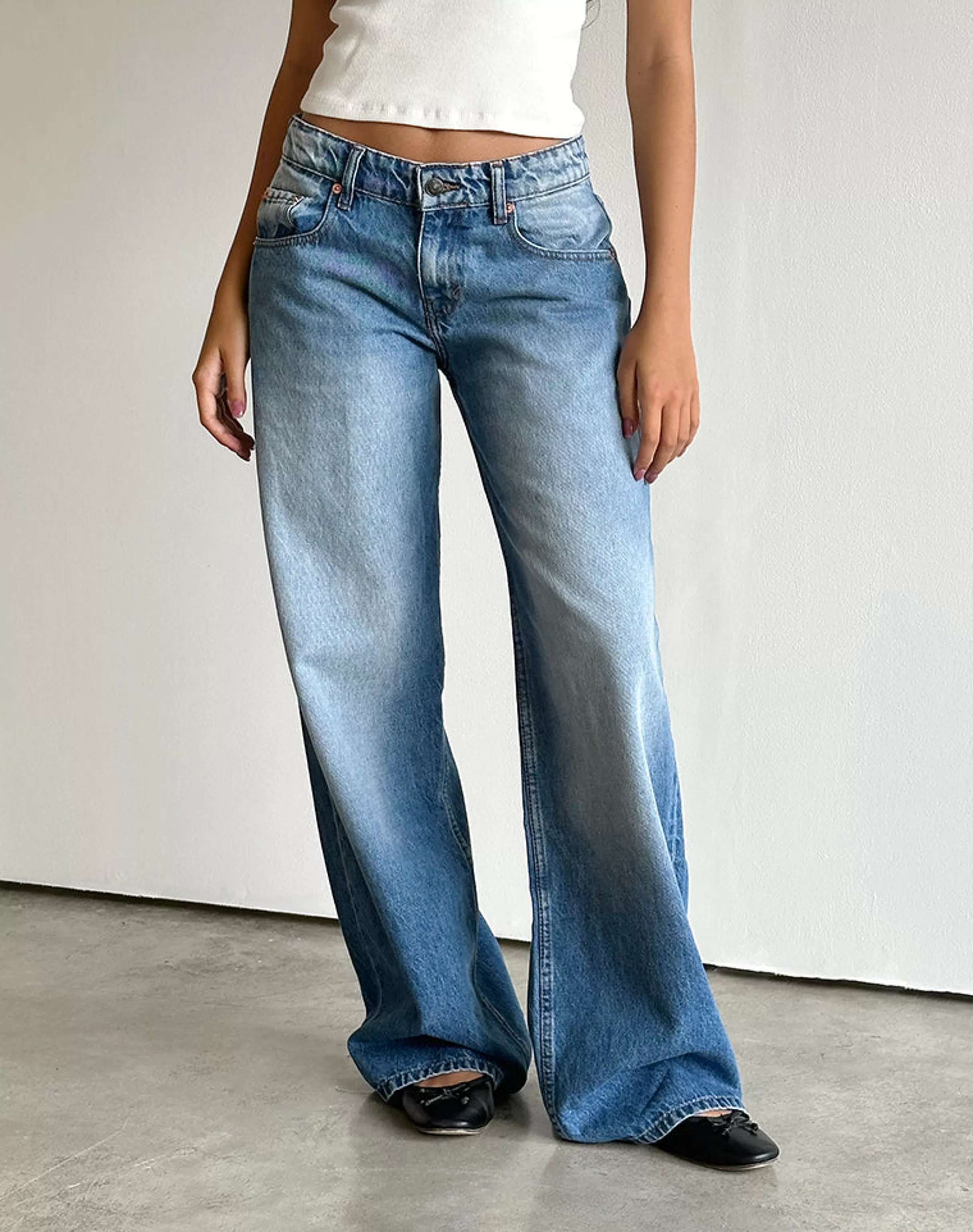 Best Roomy Extra Wide Low Rise Jeans In JEANS | ROOMY JEANS