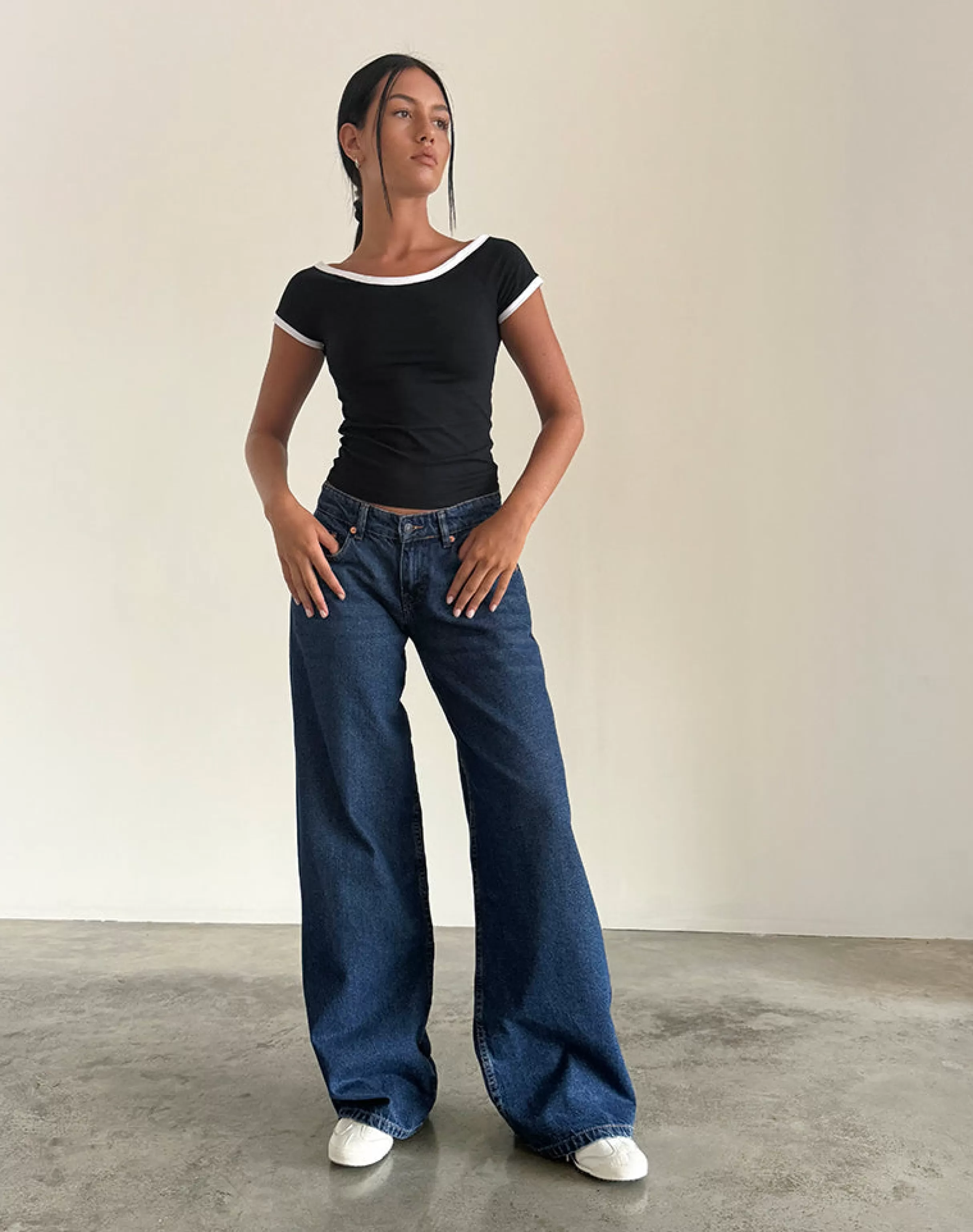 Online Roomy Extra Wide Low Rise Jeans In JEANS | ROOMY JEANS