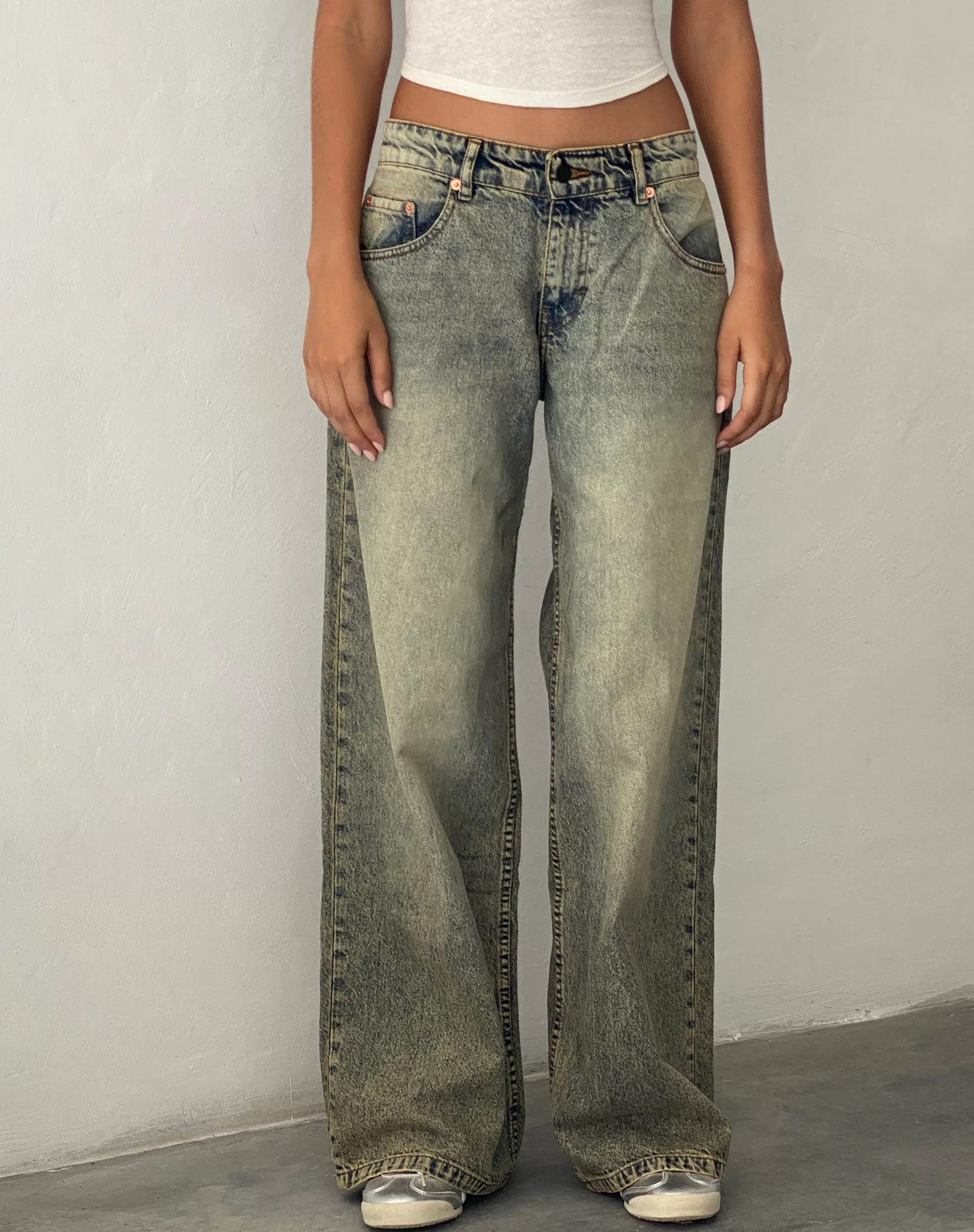 Flash Sale Roomy Extra Wide Low Rise Jeans In JEANS | ROOMY JEANS