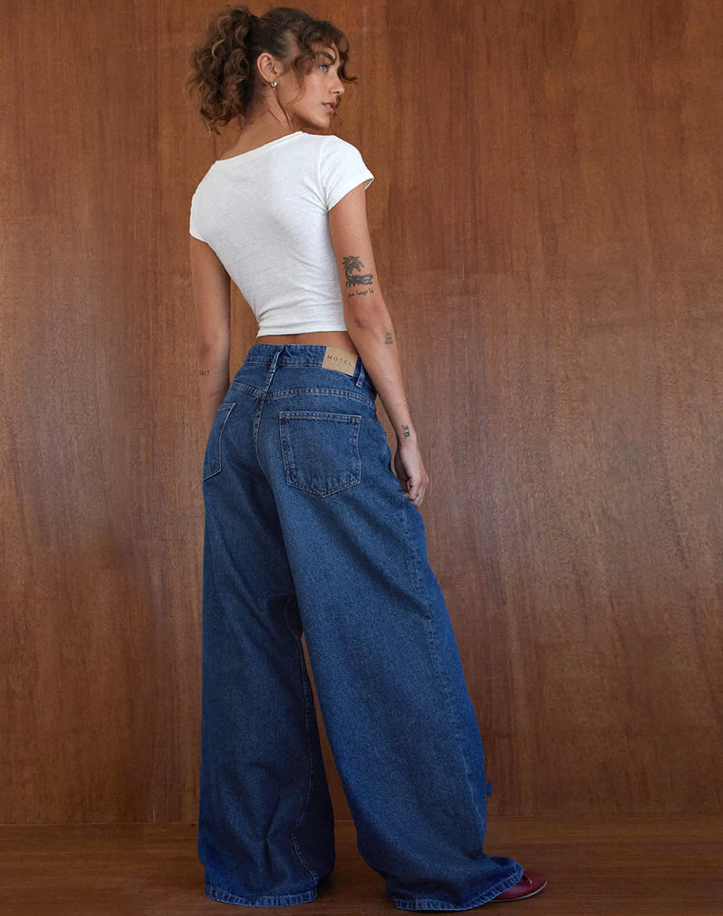 Discount Roomy Oversized Low Rise Jeans In JEANS | ROOMY JEANS