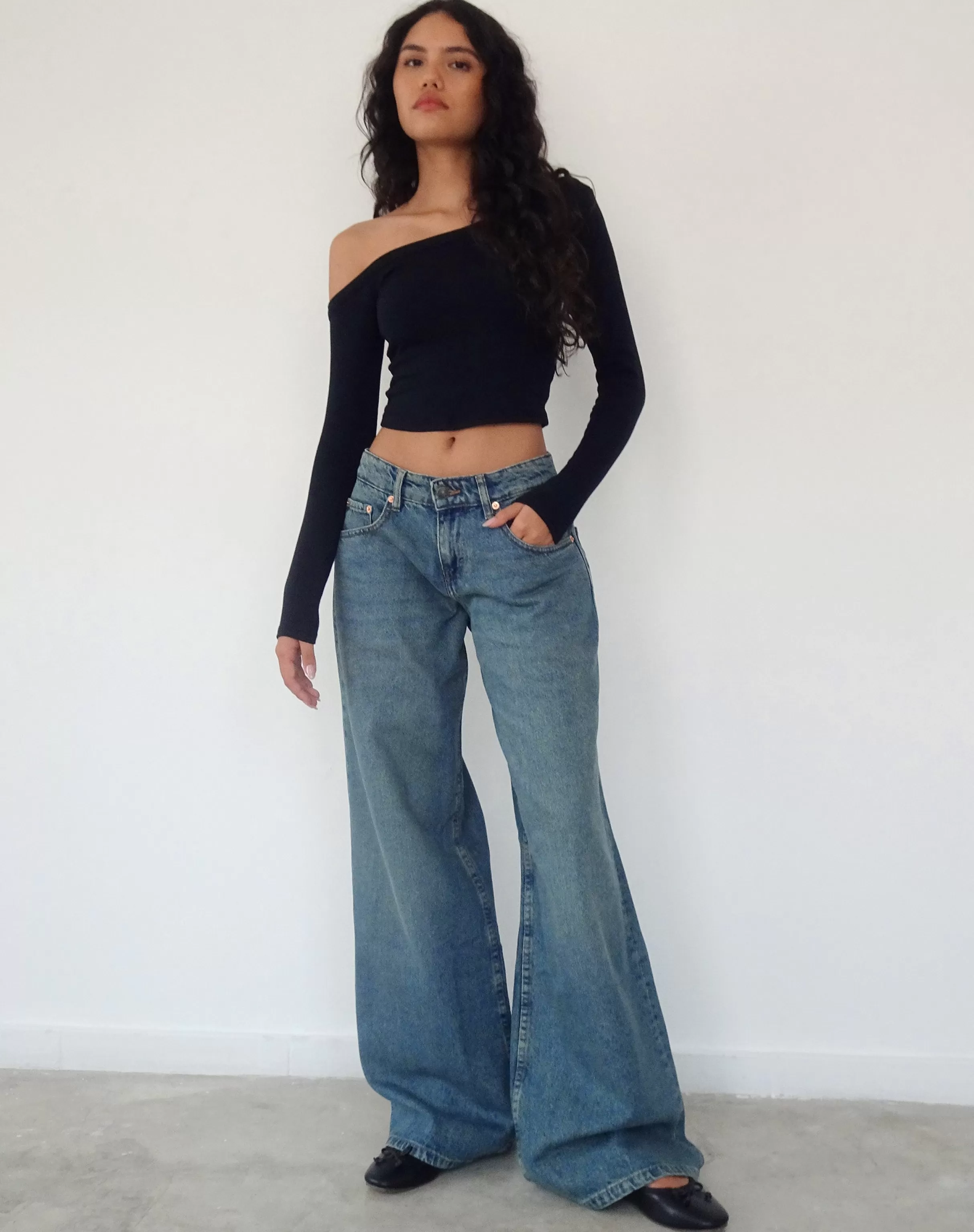 Flash Sale Roomy Oversized Low Rise Jeans In JEANS | ROOMY JEANS